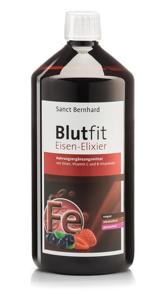 Sanct Bernhard Sanct Bernhard Blutfit Eisen-Elixier - 1000ml Flüssig