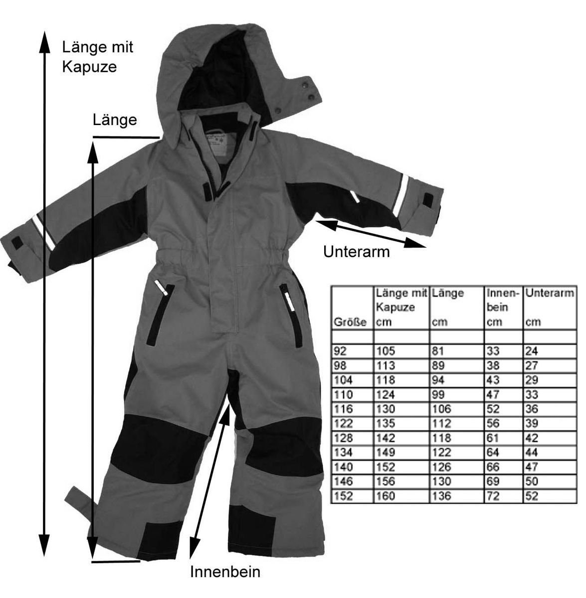 Maylynn Schneeoverall Softshell Skianzug Schneeanzug blau