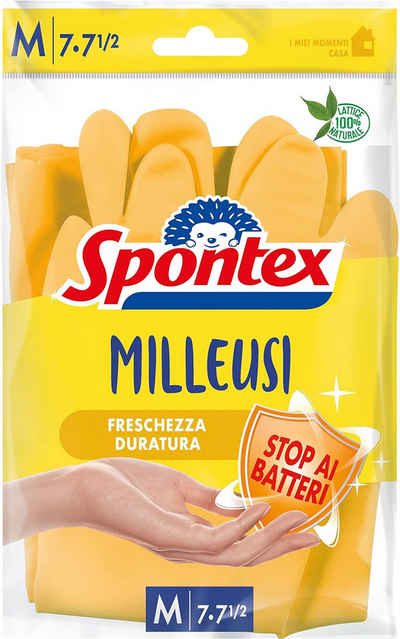 SPONTEX Putzhandschuh Spontex Milleusi Handschuhe Größe M