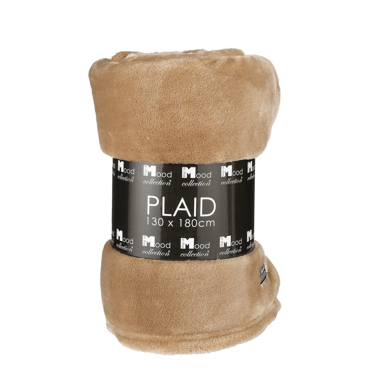 Plaid In the Mood Famke Fleecedecke l.braun - l180xb130cm, In the Mood