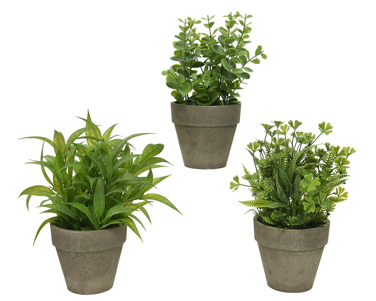 Kunstpflanze, Decoris season decorations, Kunstpflanze im Topf 25cm, 1 Stück sortiert. € 12,99, (€ 12,99 pro 1 Stk).