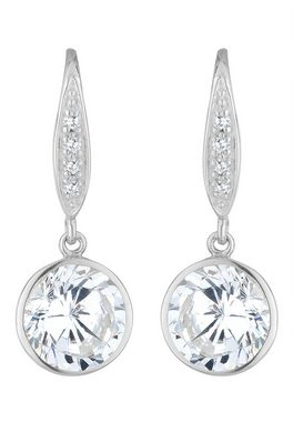 Elli Paar Ohrhänger Zirkonia Glamour Elegant Klassisch 925 Silber