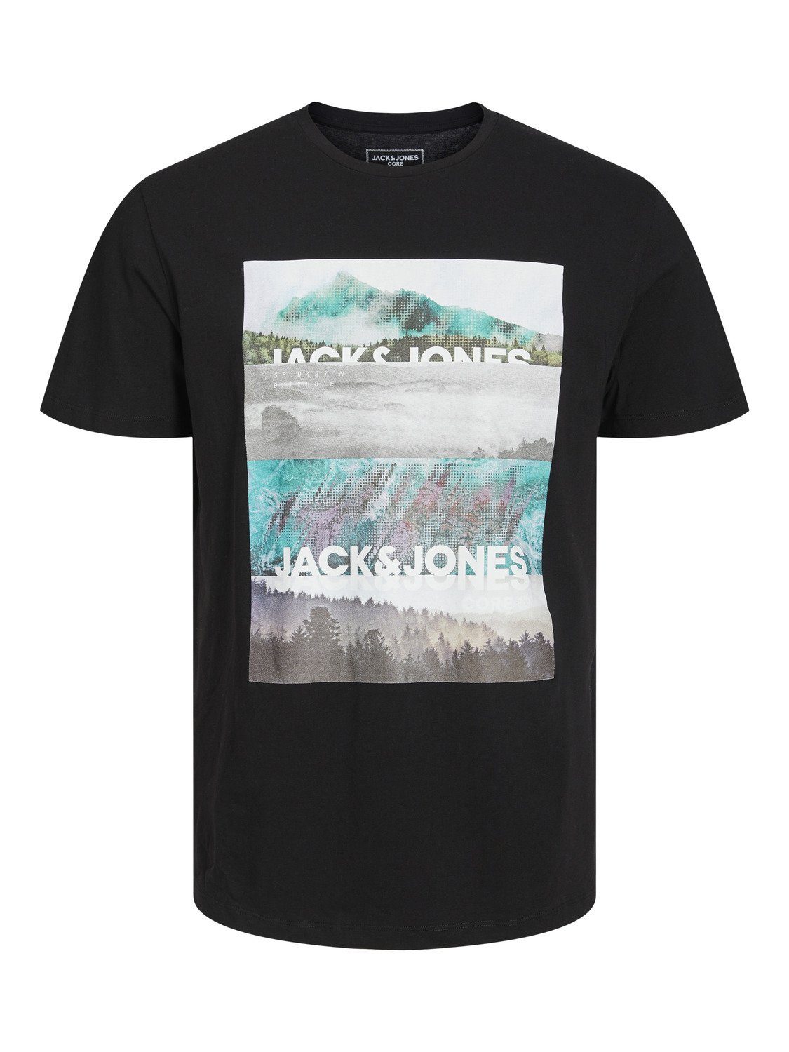 und Vel Print-Shirt Mix10 verschiedenen (5-tlg) 5 Jones Print Farben Motiven Jack in & T-Shirts unterschiedlichen T-Shirt