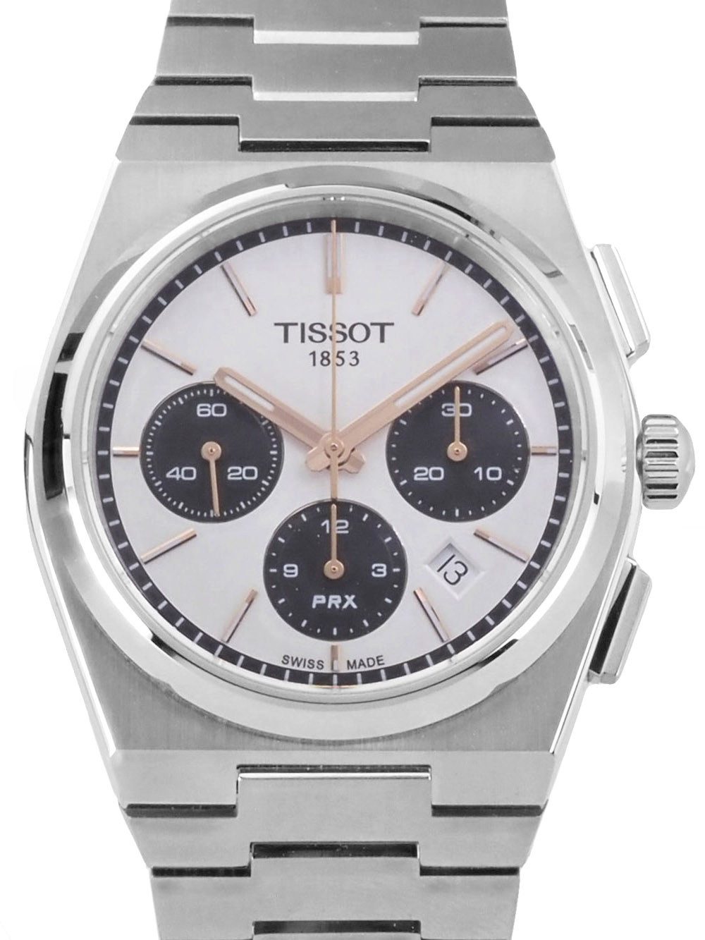 Automatikuhr Swiss Made Herren Uhr PRX 42 mm Ø T1374271101100 Chronograph