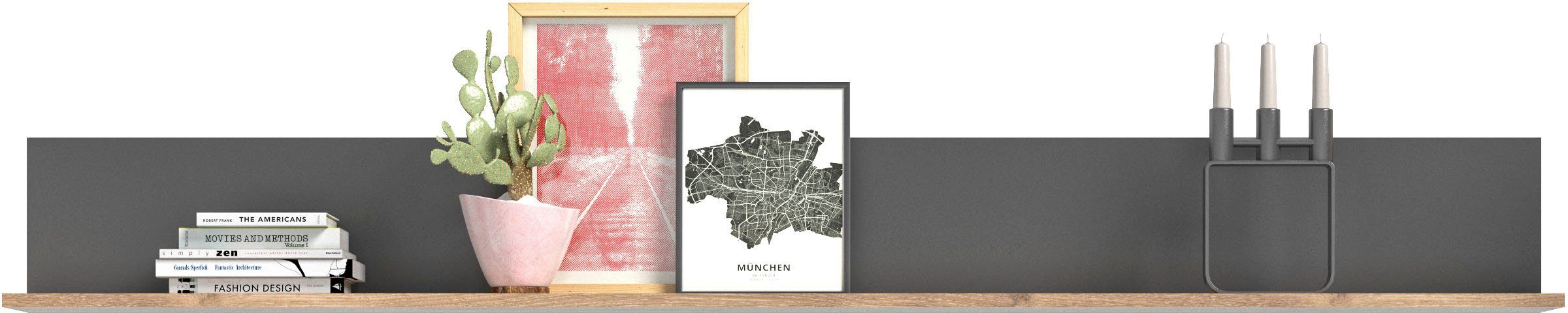 Home affaire Wandboard Riga, Breite 180 cm