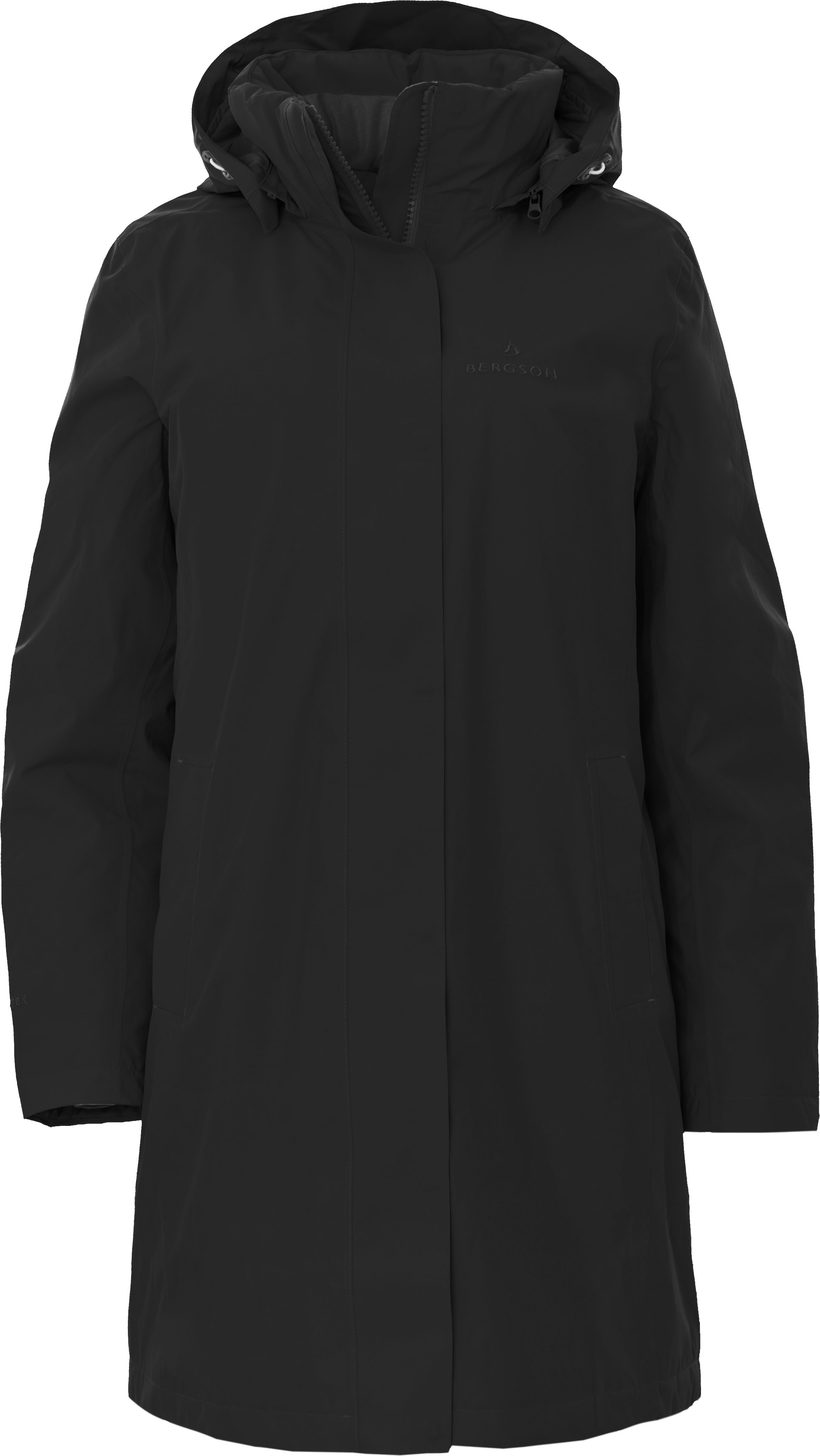Bergson Winterjacke KITTILÄ Damen Wintermantel, warm wattiert, 20000 mm Wassersäule, Normalgrößen