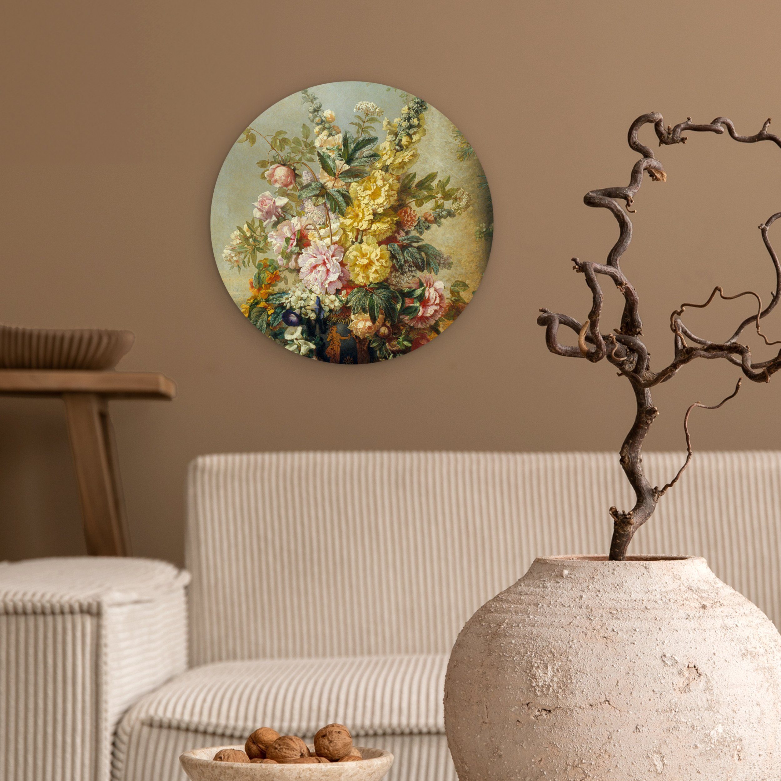 MuchoWow Gemälde Große Vase mit Blumen günstig online kaufen