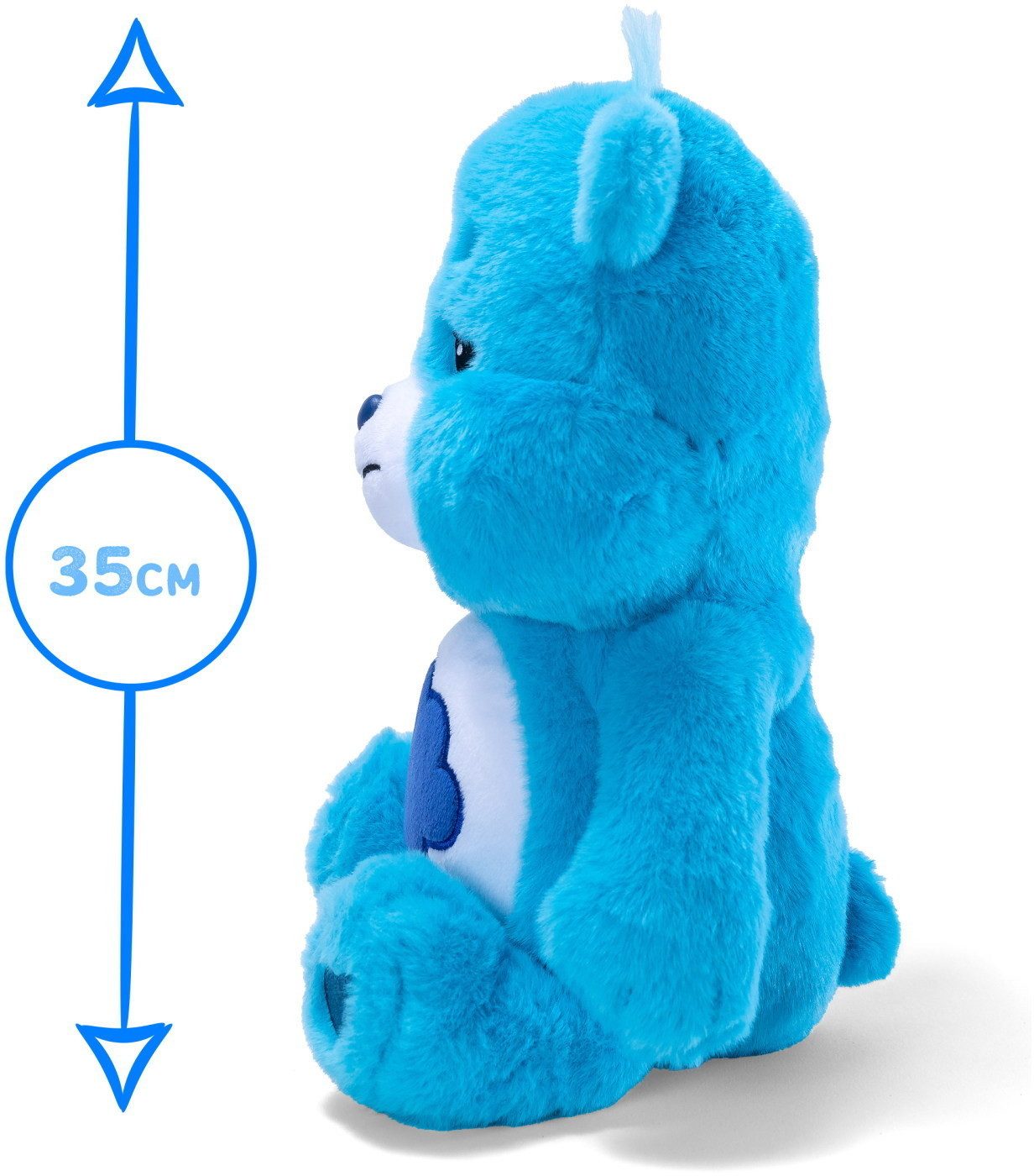 SIMBA Plüschfigur Plüsch Glücksbärchi Care Bears Brummbärchi 35cm 6305878011038