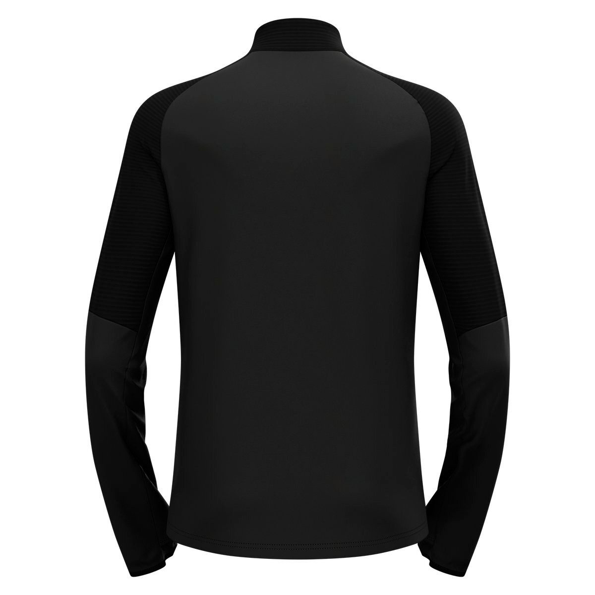 Odlo Langarmshirt Descent Ceramiwarm Mid Layer mit Halbreissverschluss Unterwäsche