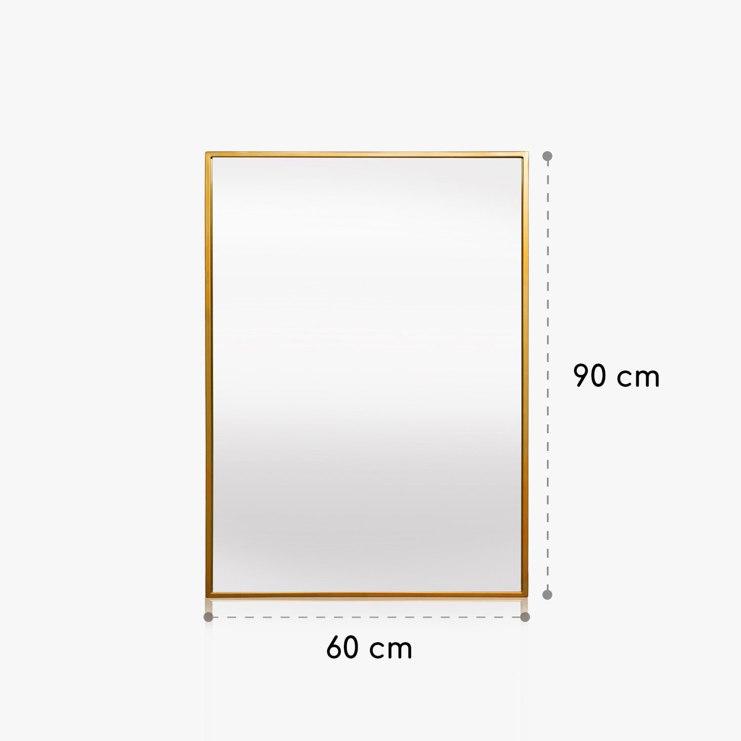 Wandspiegel 60 | Gold x cm Chic Gold Croxley 90 Casa Spiegel