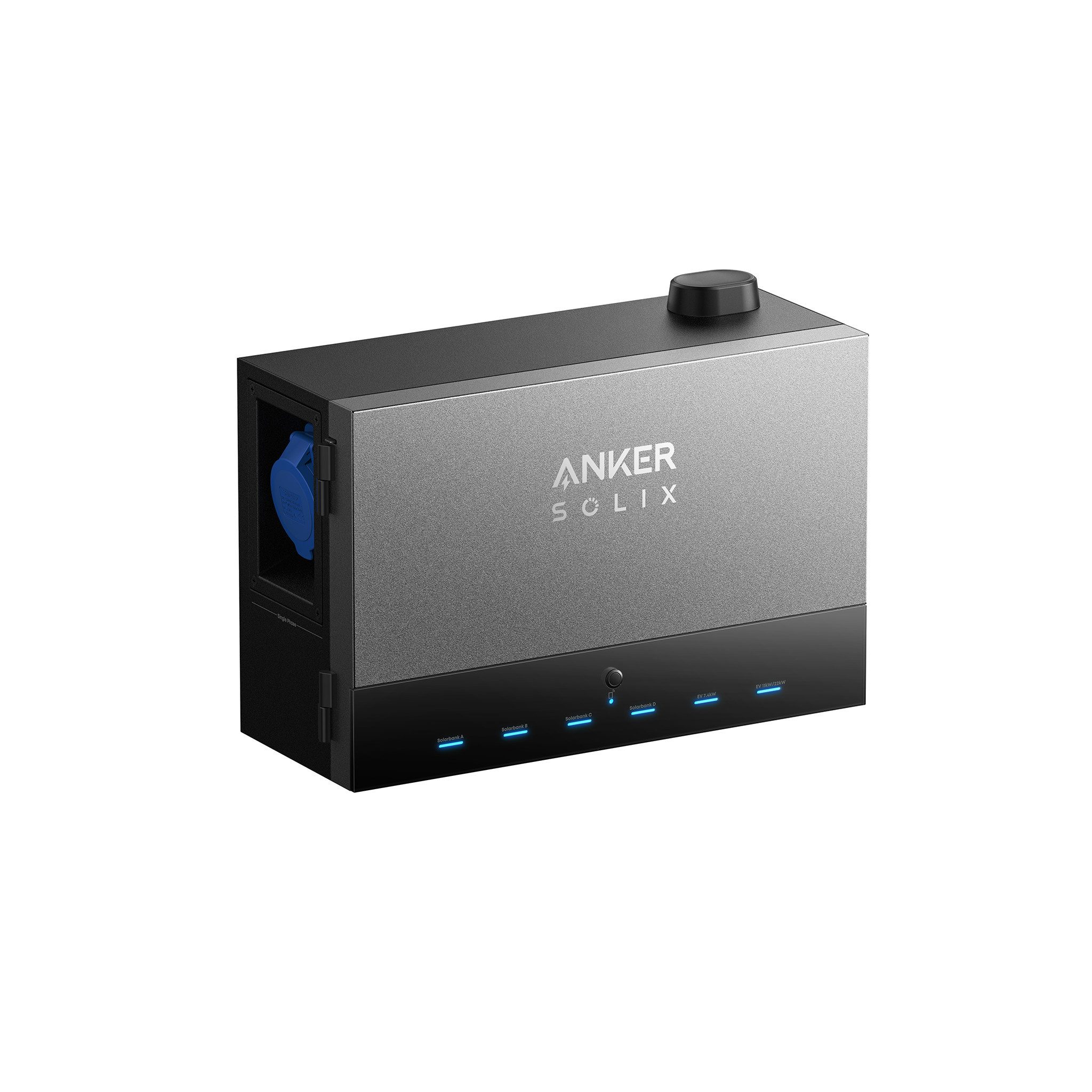 Anker Balkonkraftwerk Anker SOLIX Multisystem Power Dock, (Set, 1-St., 1Anker SOLIX Power Dock), 16 kW PV, 4,8 kW AC, modular, App-gesteuert