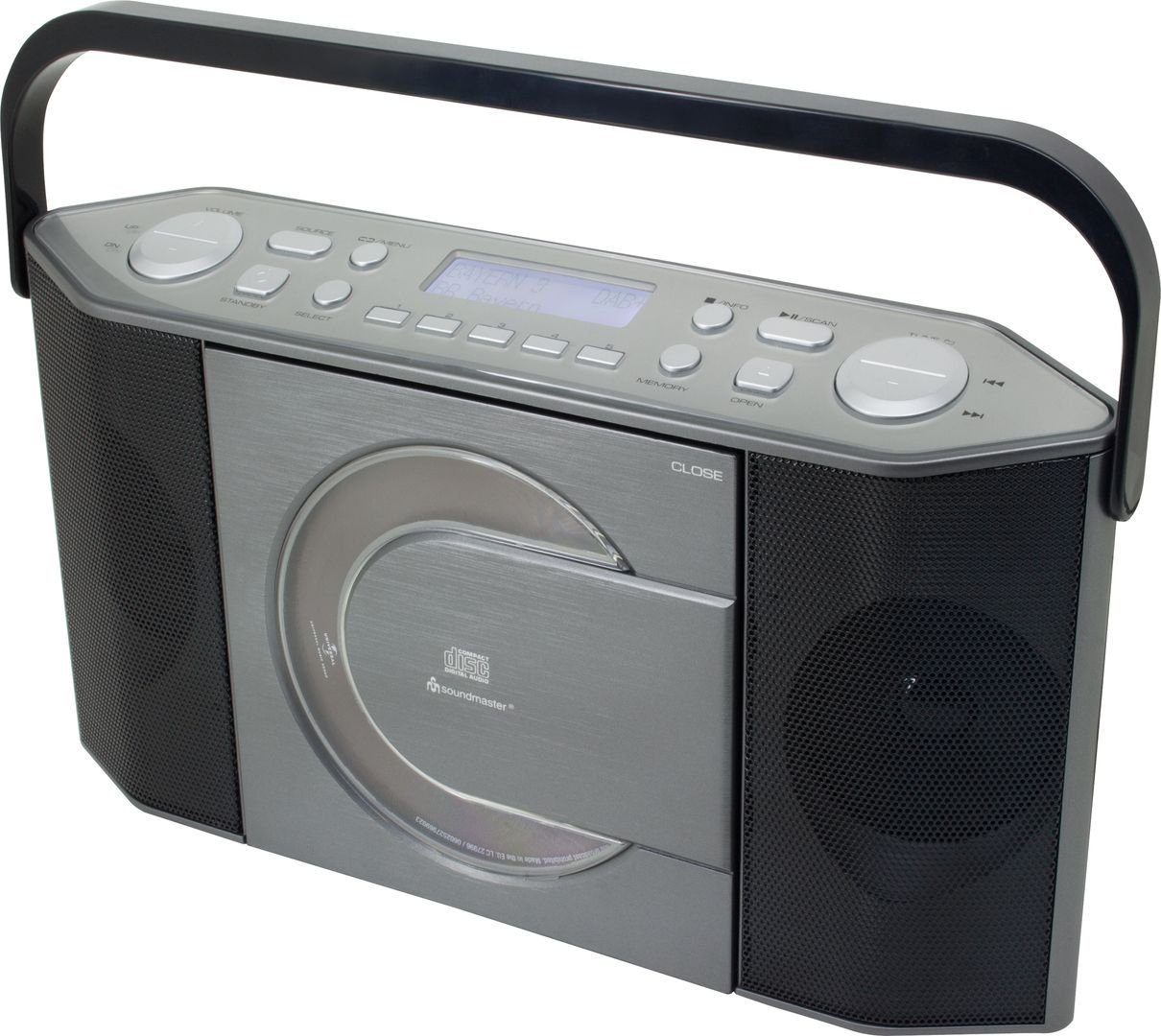 Soundmaster »Soundmaster RCD1770AN DAB+ und UKW Digitalradio mit CD/MP3 Spieler« Boombox online