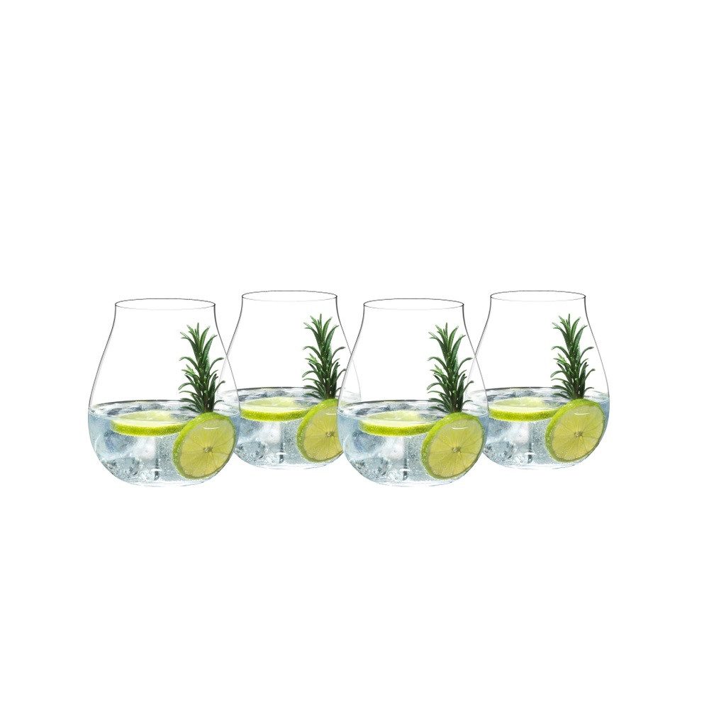 RIEDEL THE WINE GLASS COMPANY Cocktailglas Riedel Gin Set Classic 760 ml 4er Set, Kristallglas