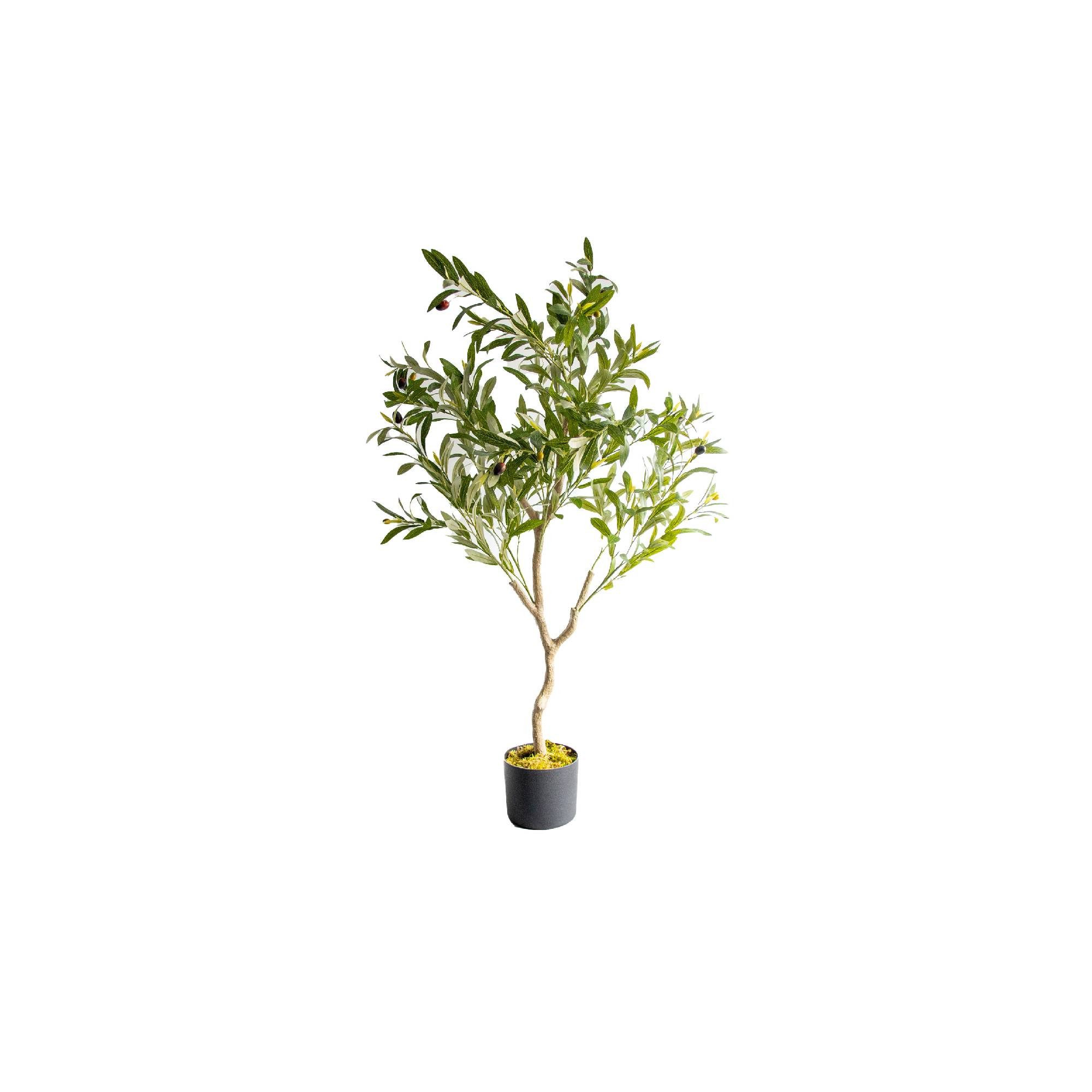 Künstliche Zimmerpflanze Künstlicher Olivenbaum, ca. 120 cm, Schweng