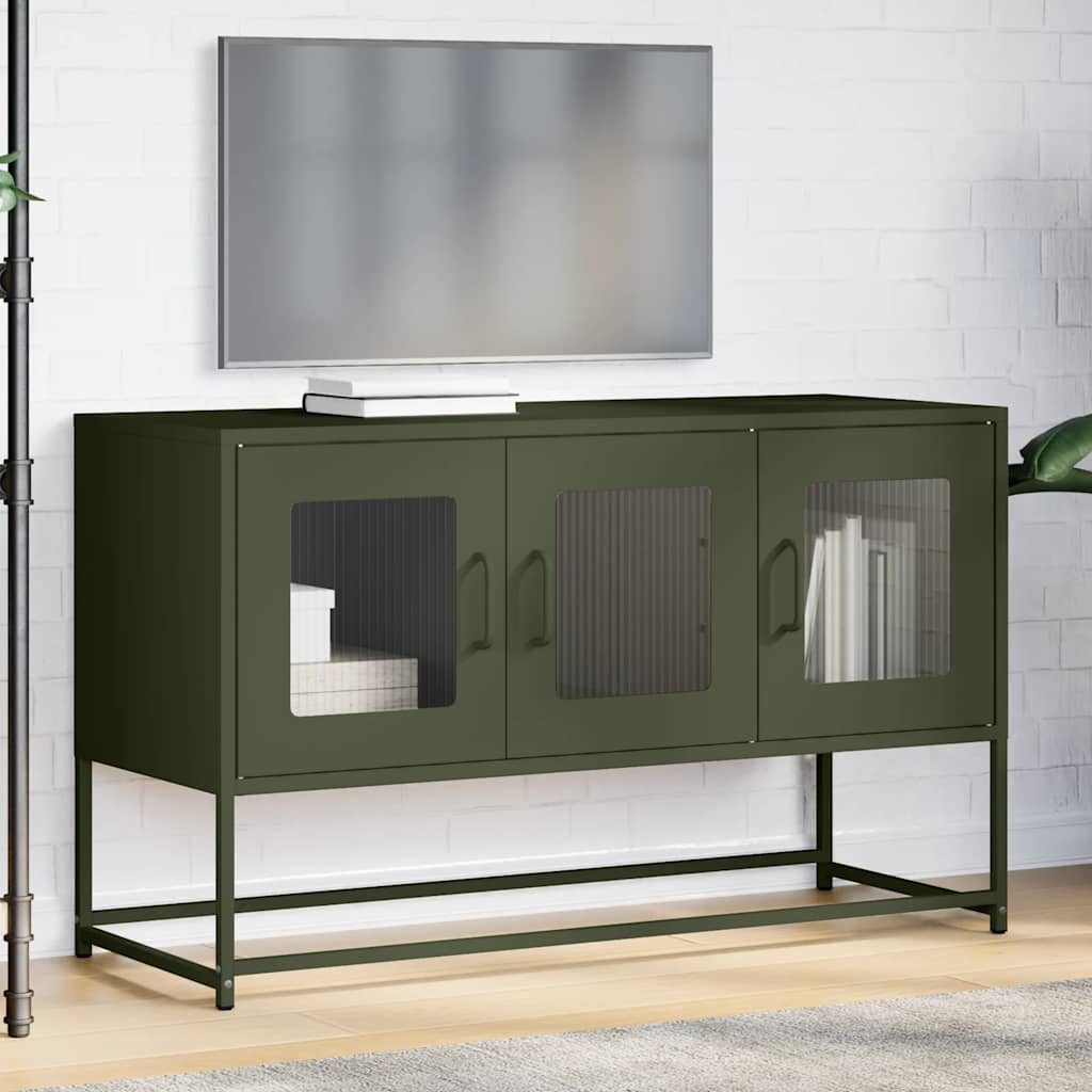 vidaXL TV-Schrank TV-Schrank Olivgrün 100,5x39x60,5 cm günstig online kaufen