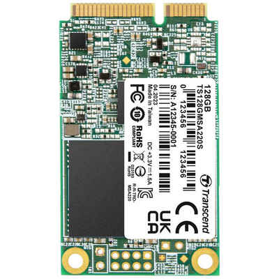 Transcend 220S mSATA SSD 128GB SSHD-Hybrid-Festplatte