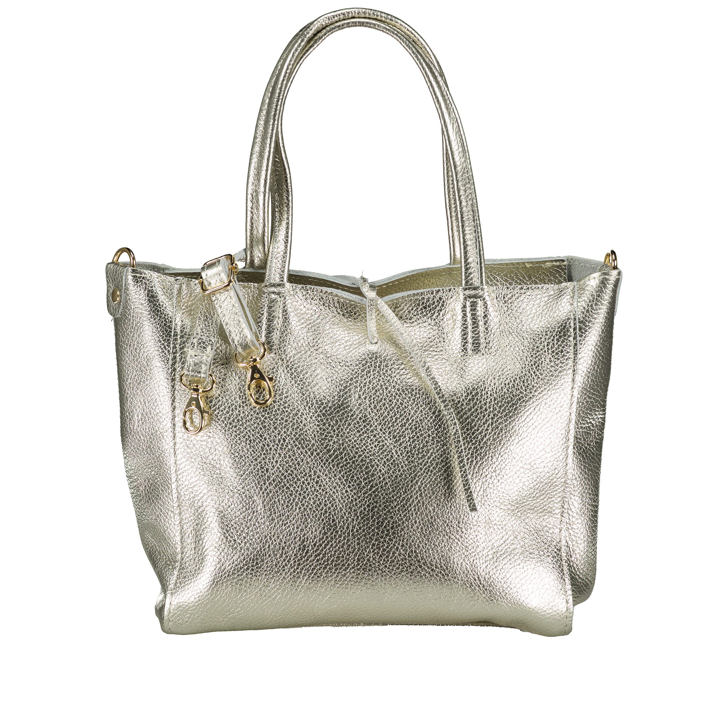 Handtasche Metallic