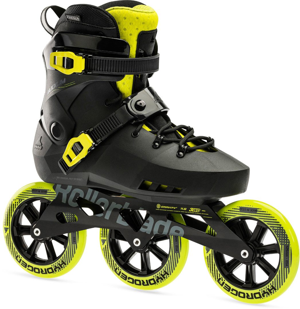 ROLLERBLADE Inlineskates ROLLERBLADE MAXXUM 125 Inline Skate 2025 black/lime