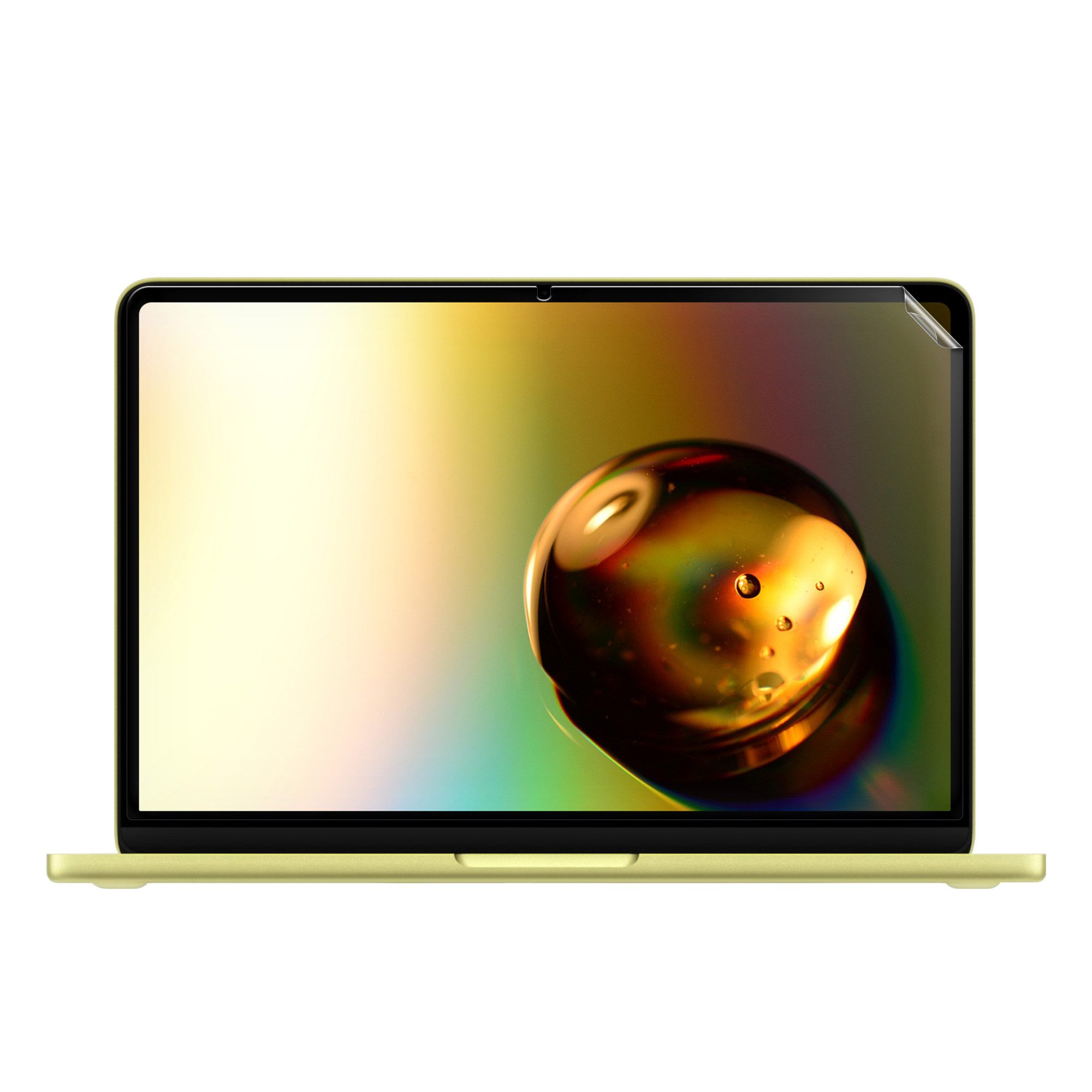 kwmobile Schutz-Set Folie matt für Apple MacBook Neo, Laptop Schutzfolie Displayschutz Anti-Fingerabdruck entspiegelt