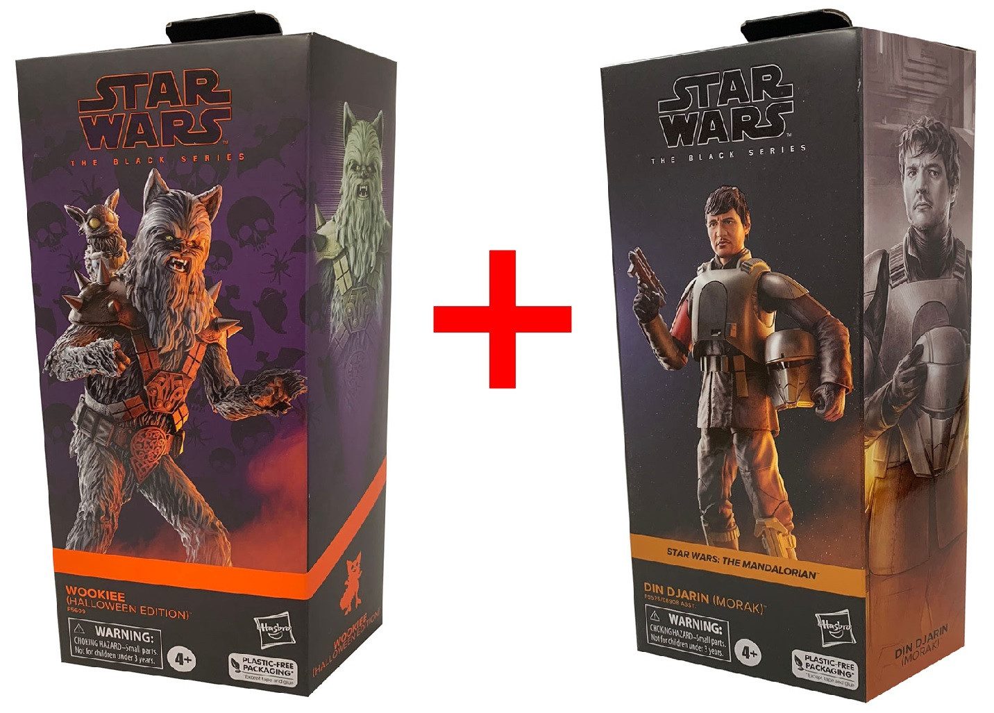Star Wars Actionfigur 2er-Set Star Wars The Black Series F5009 Din Djarin (Morak) und Wookie