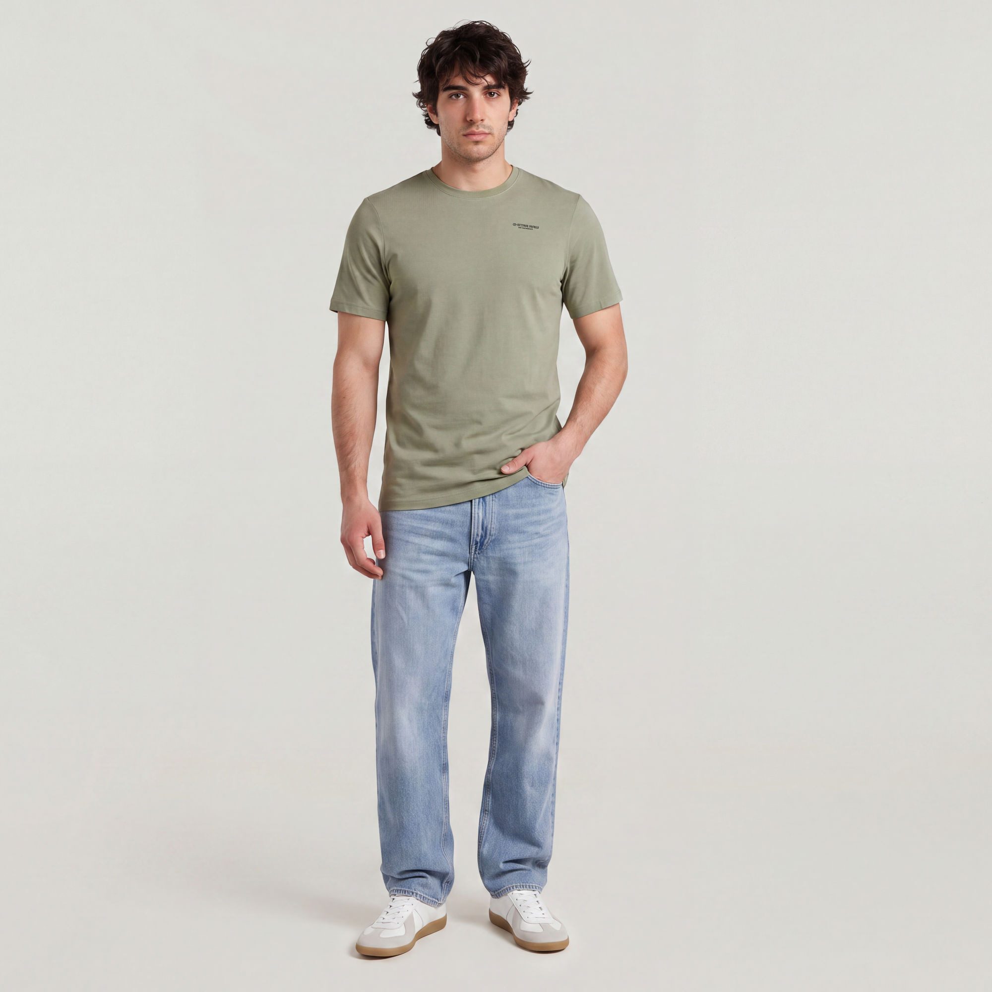 G-STAR T-Shirt Slim Base T-Shirt – Bild 4 von 5