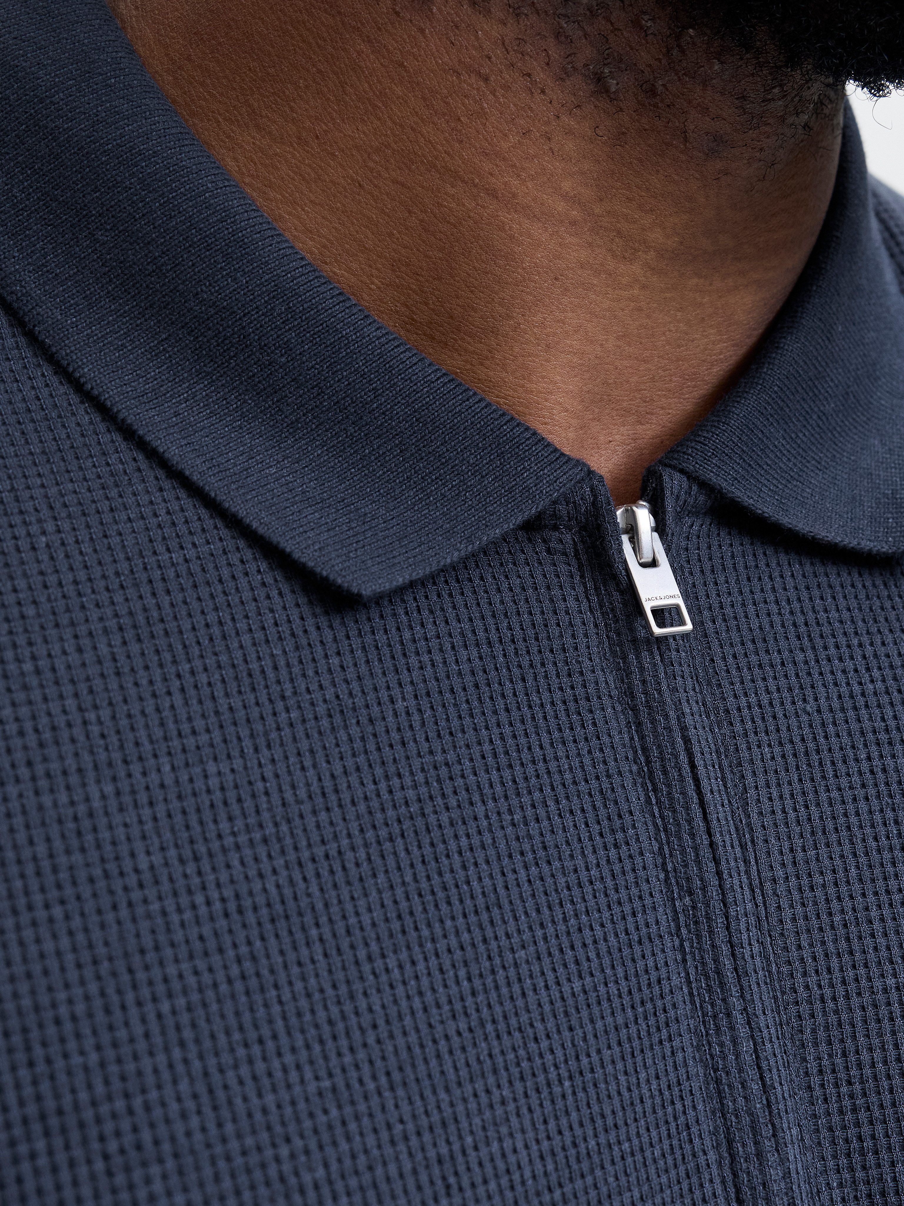 Jack & Jones PlusSize Poloshirt JJEAUSTIN ZIP POLO SS NOOS PLS günstig online kaufen