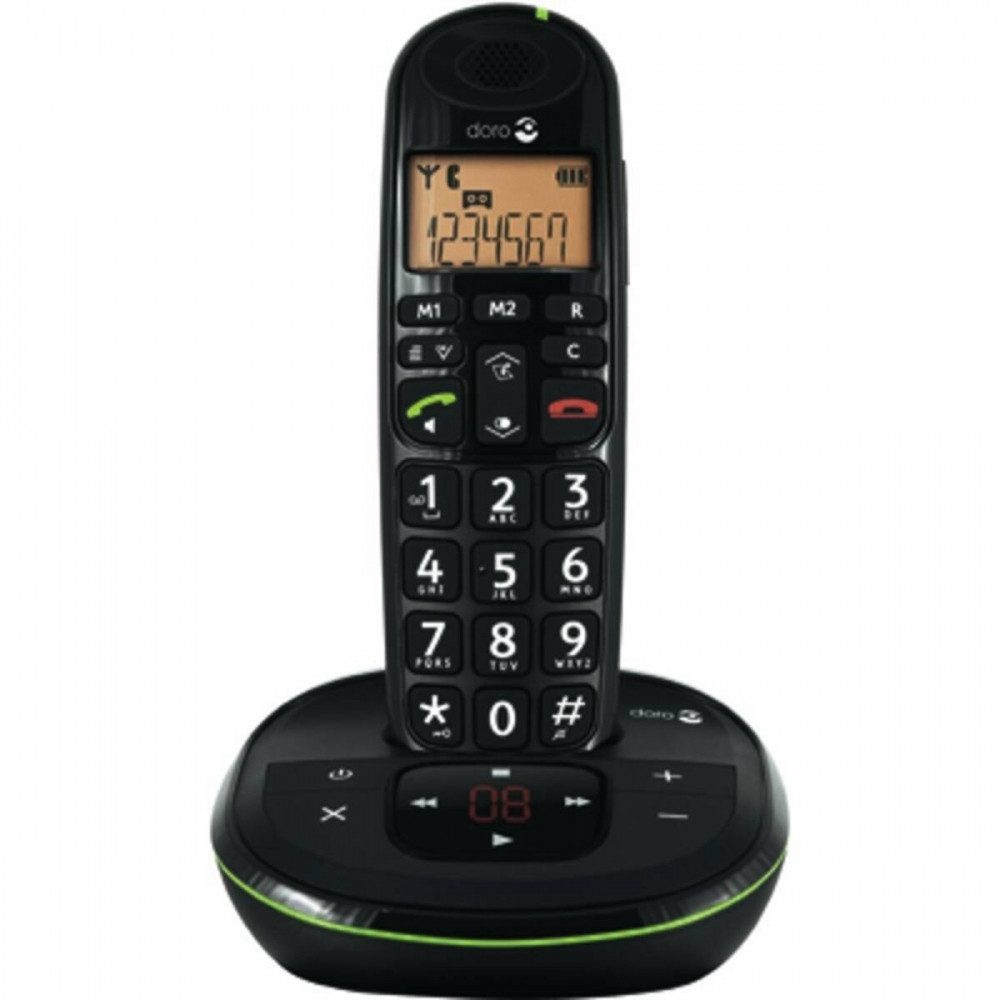Doro Doro PhoneEasy 105wr Schwarz Schnurlostelefon. Seniorentelefon (DECT)