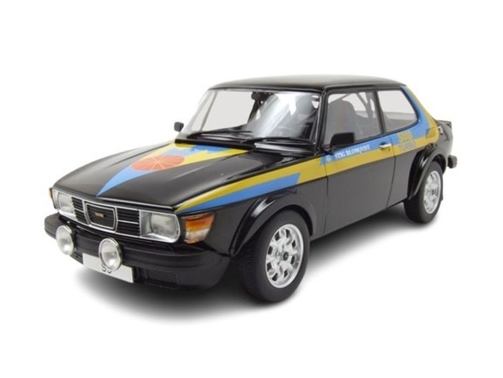 MCG Modellauto Saab 99 Turbo 1977 schwarz, Maßstab 1:18