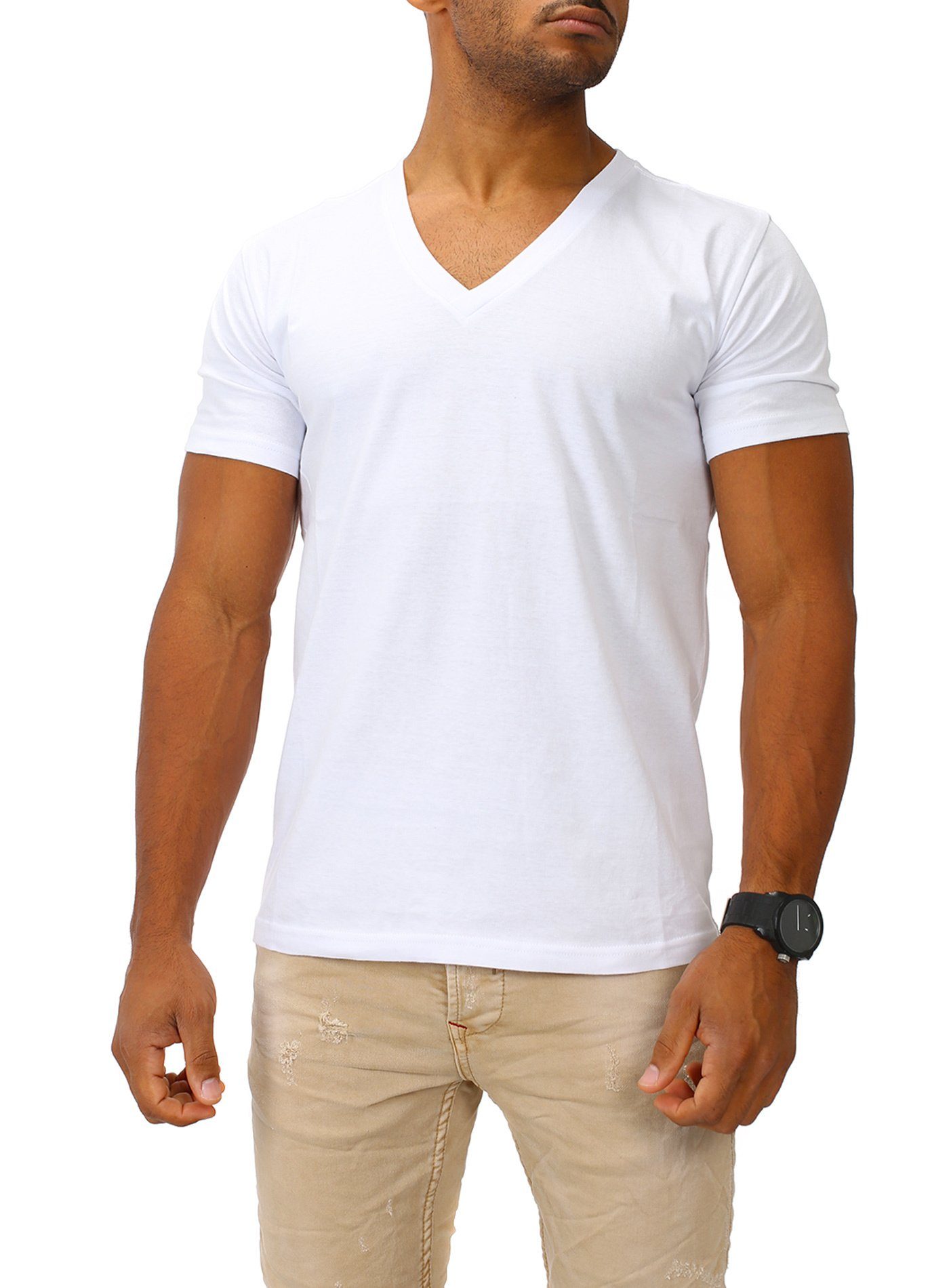 Joe Franks T-Shirt aus Baumwolle reiner white