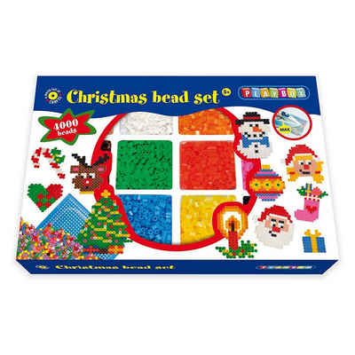 Playbox Bügelperlen »Bügelperlenset Weihnachten, 4.000 Perlen & Zubehör«