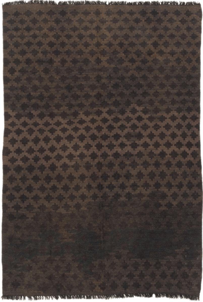 Handgewebter Orientteppich, 118x178 mm Orientteppich 3 Trading, rechteckig, Moderner Afghan Höhe: Nain Heritage Kelim