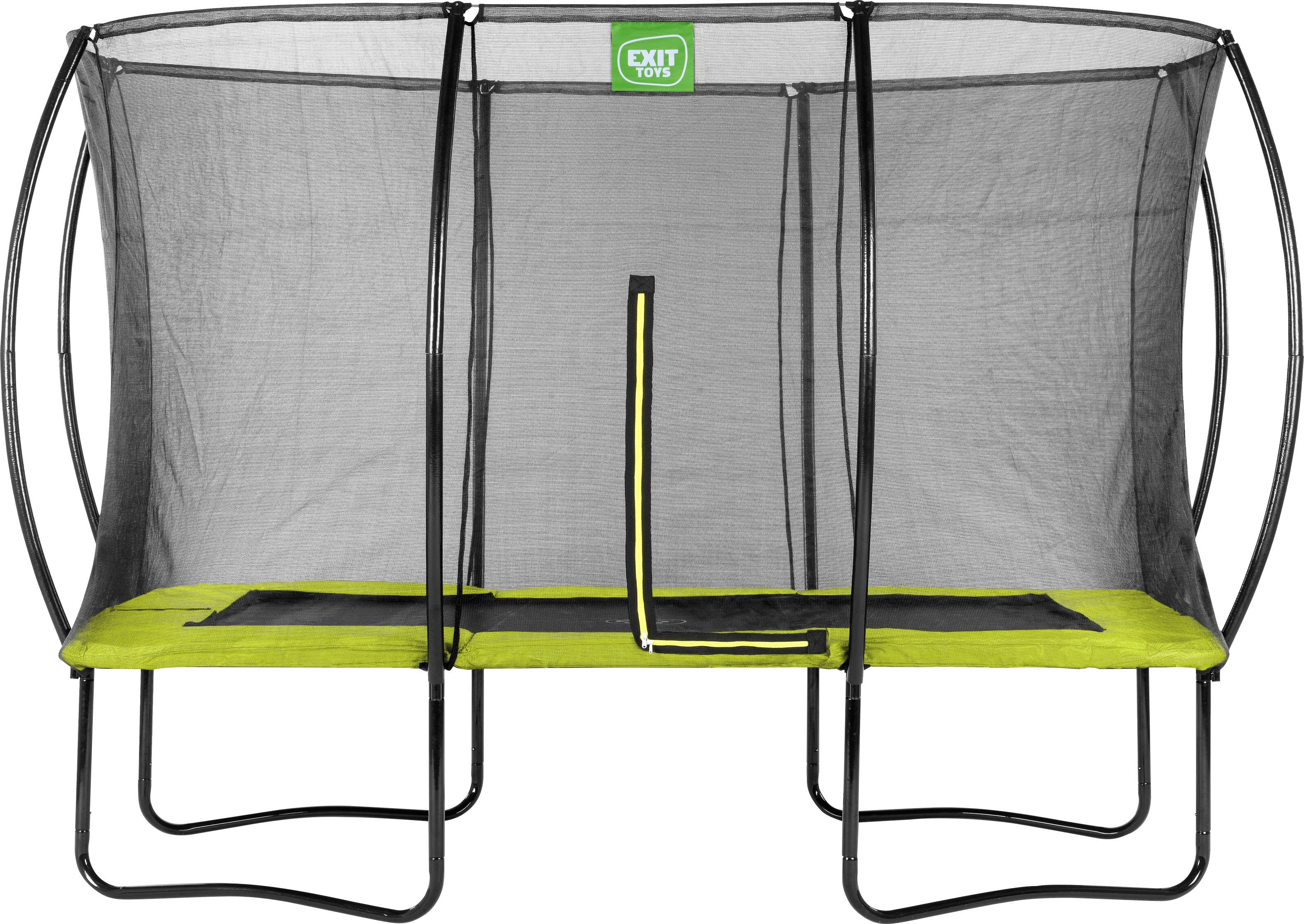 EXIT Gartentrampolin Silhouette, mit Sicherheitsnetz