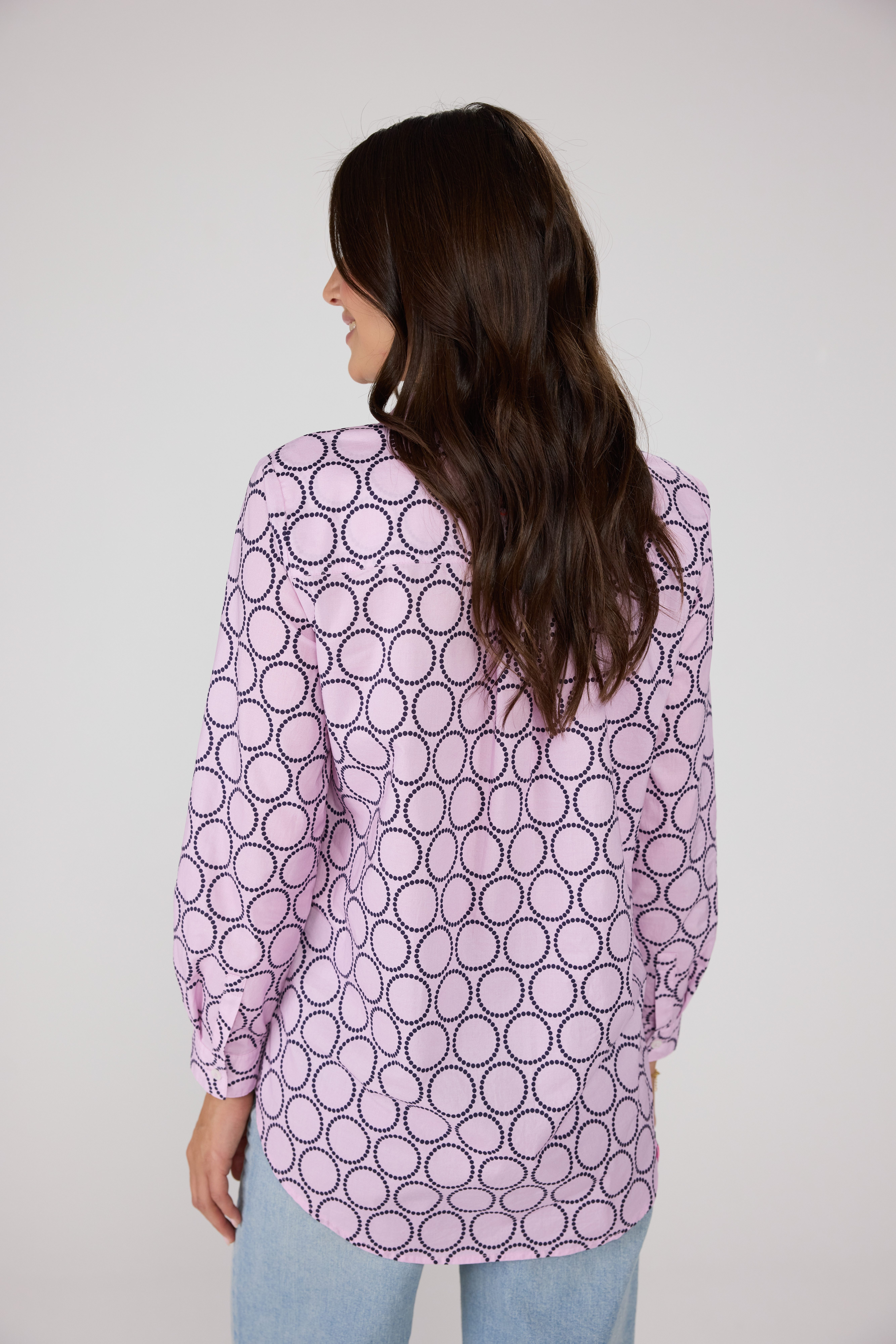 Lieblingsstück Klassische Bluse OceanL aus reiner Baumwolle günstig online kaufen