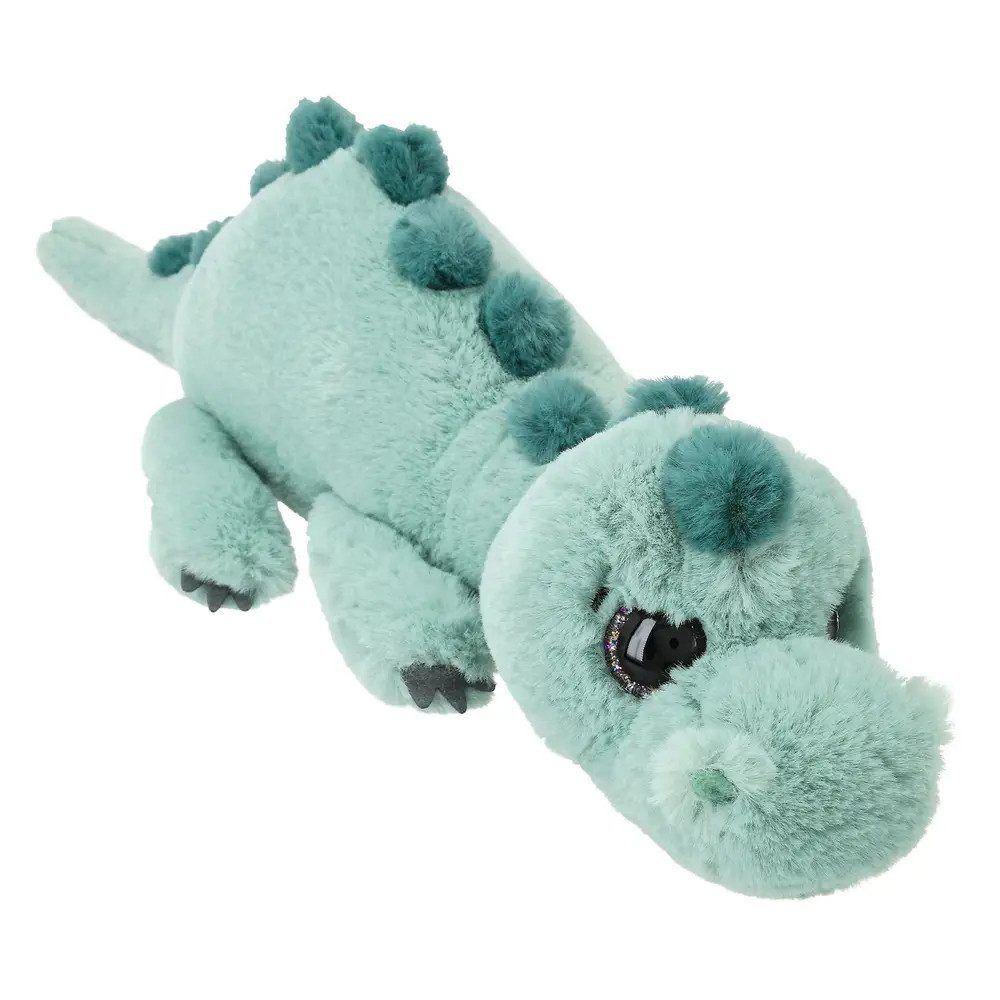Depesche Kuscheltier Dino World Plüschdino liegend hellgrün 50 cm