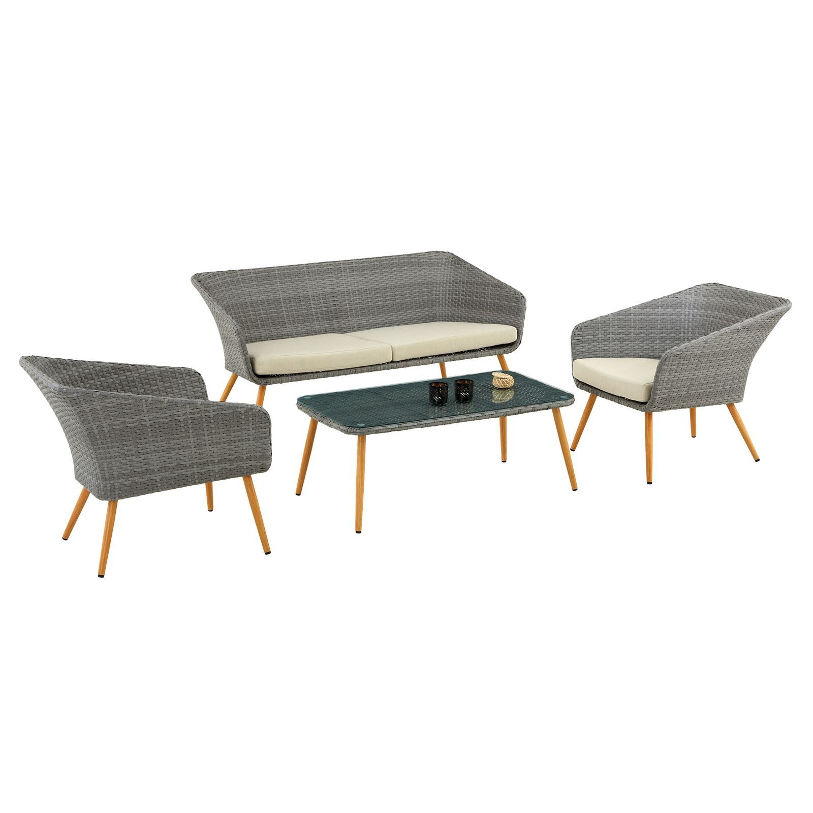 IDIMEX Gartenlounge-Set ANTALYA, Gartenmöbel ANTALYA Set, günstig online kaufen