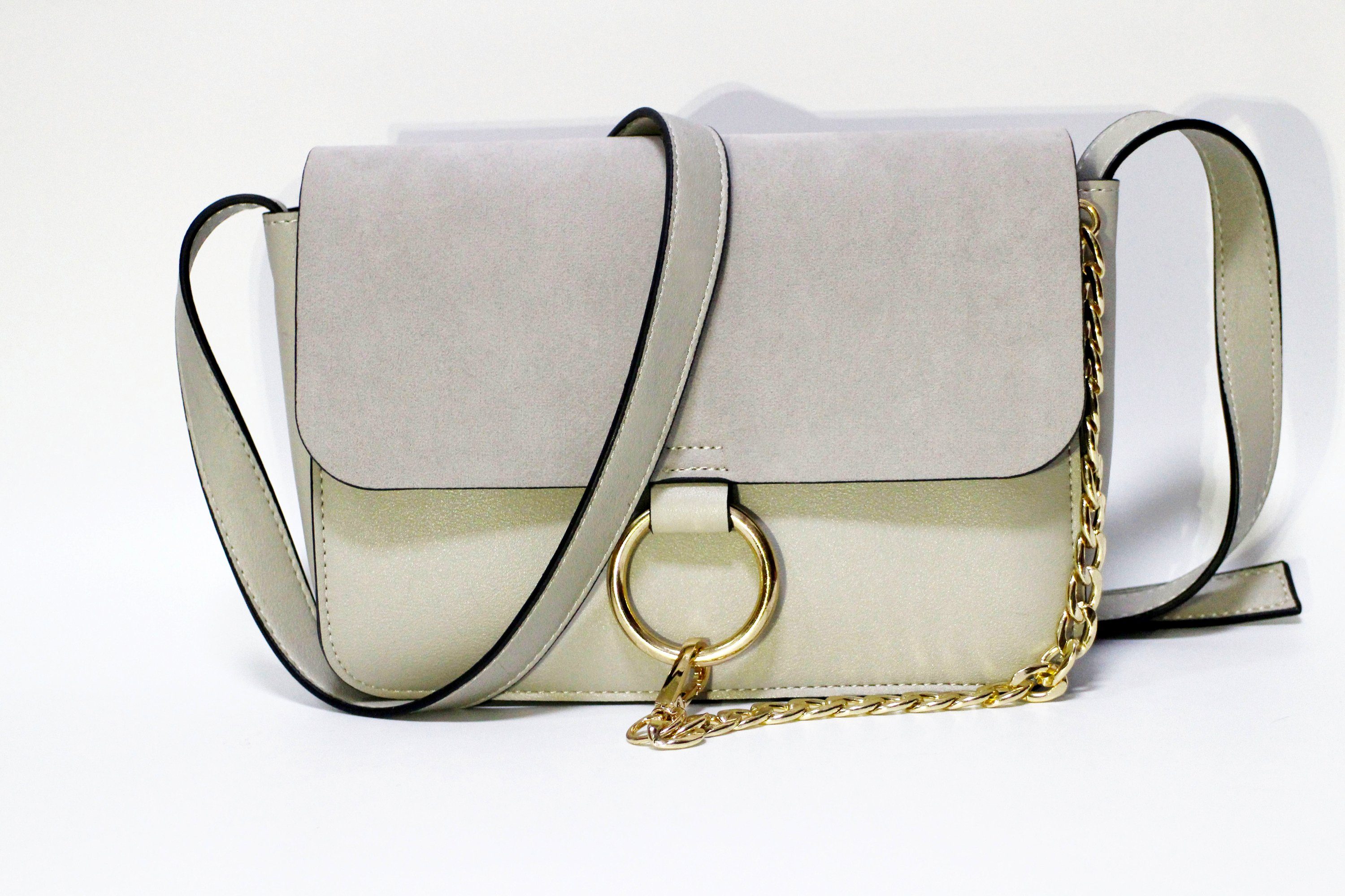 Kronya Handtasche Elegante Umhängetasche aus Kunstleder, Arbeit Büro Clutch Crossbody, Kunstleder