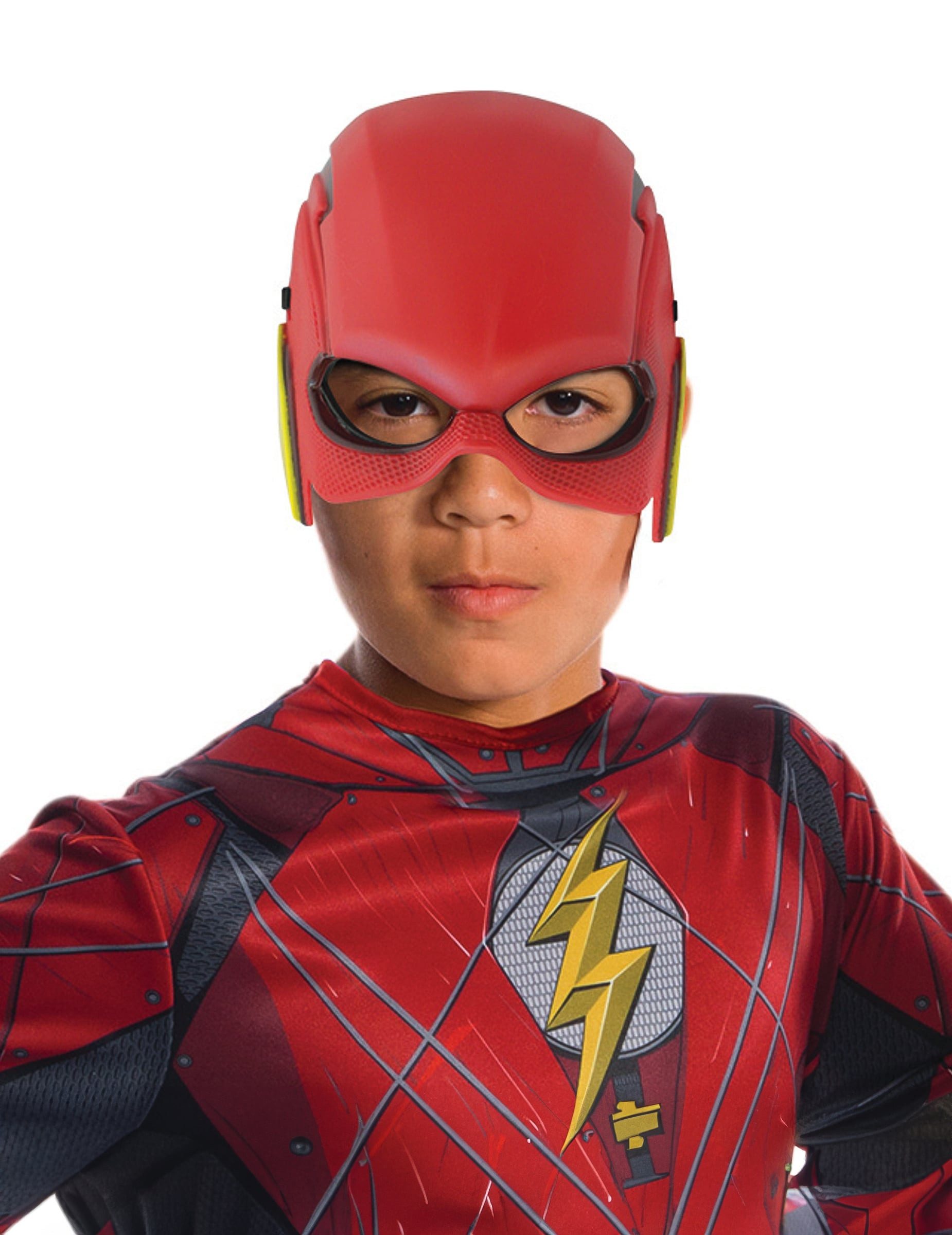 Rubie´s Kostüm Flash-Halbmaske für Kinder DC-Lizenzmaske rot