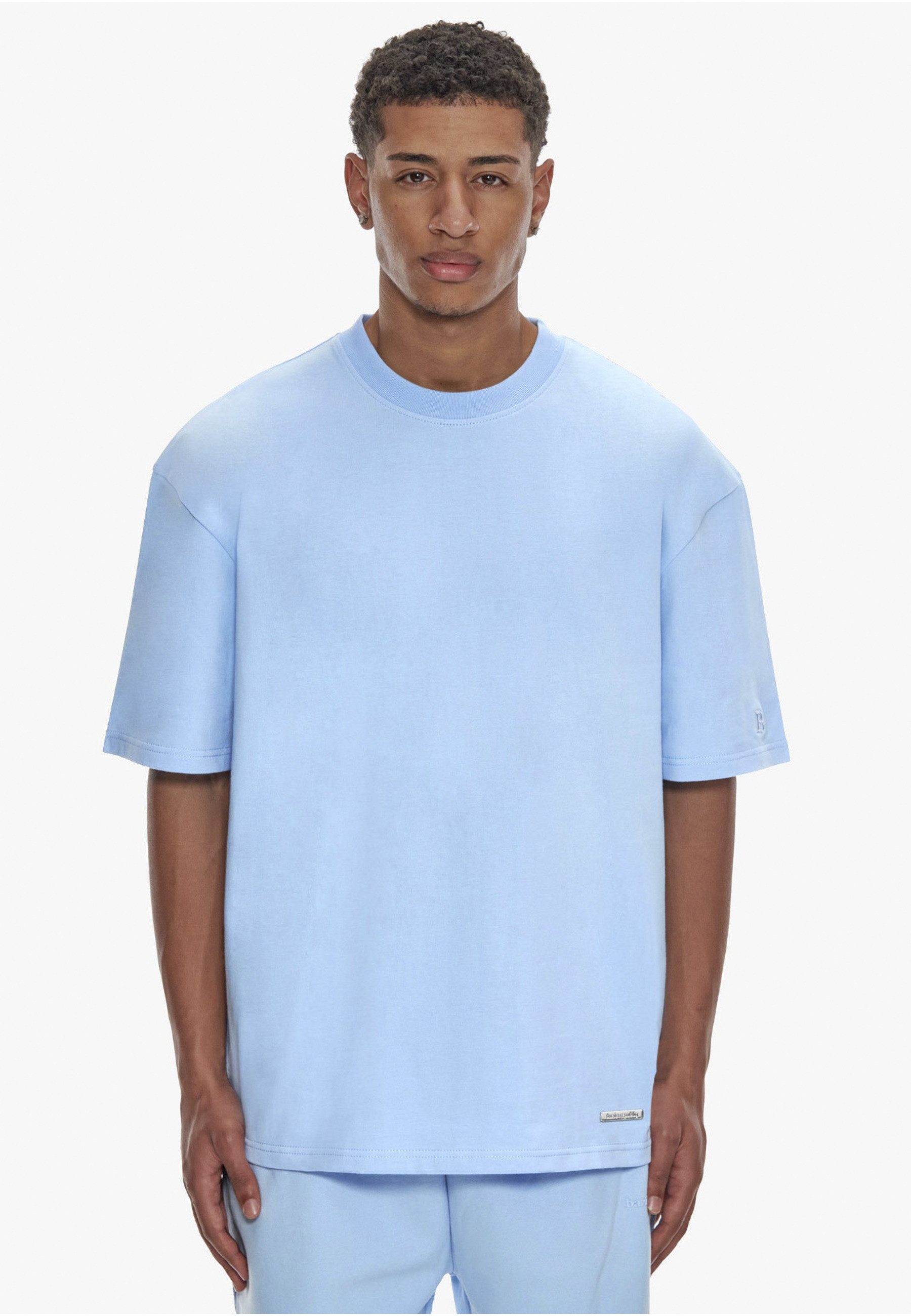 Dropsize T-Shirt Dropsize Herren Super Heavy Blank T-Shirt (1-tlg)