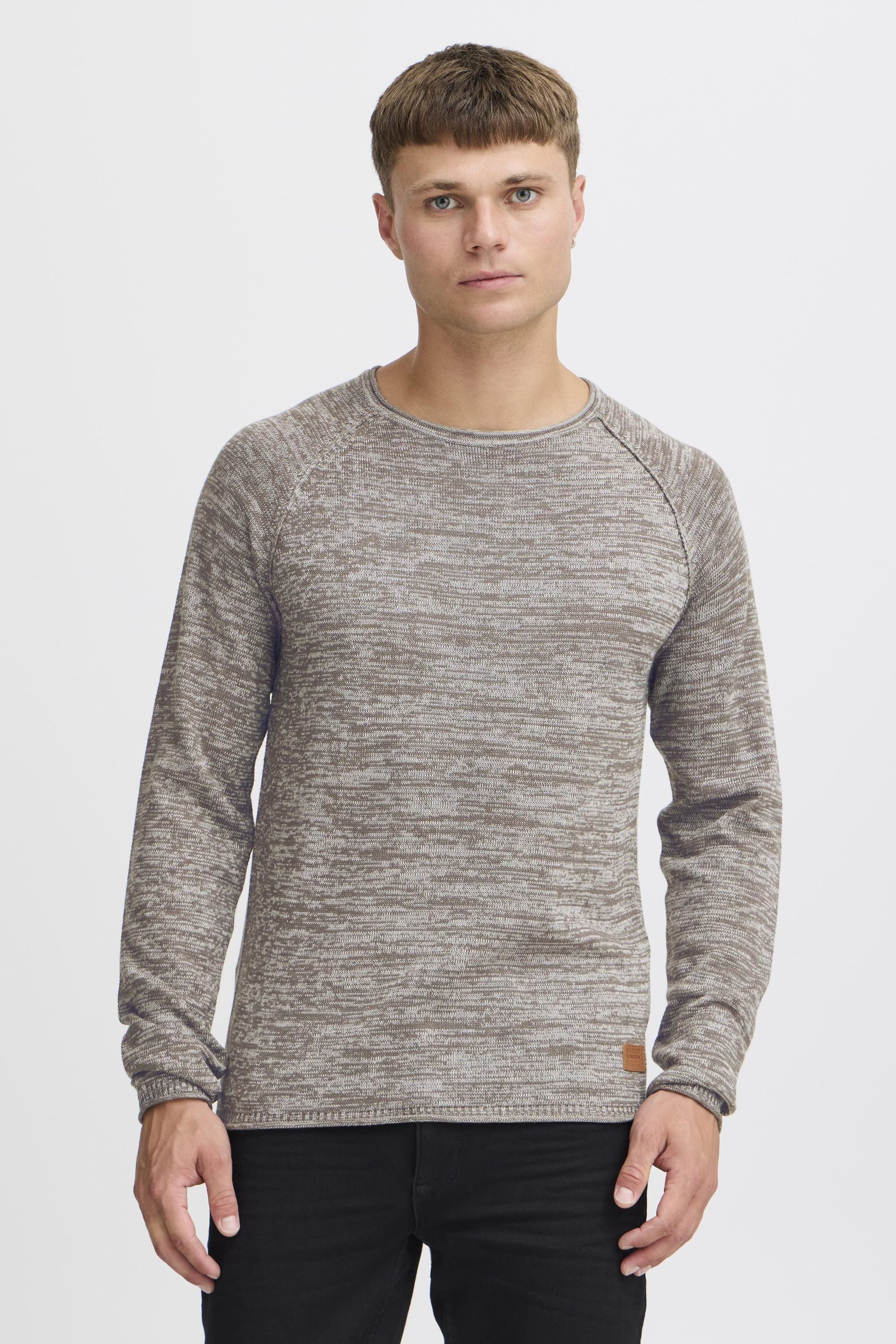 Blend Strickpullover BHDan Stilvoller Strickpullover mit aufgerollten Säume günstig online kaufen