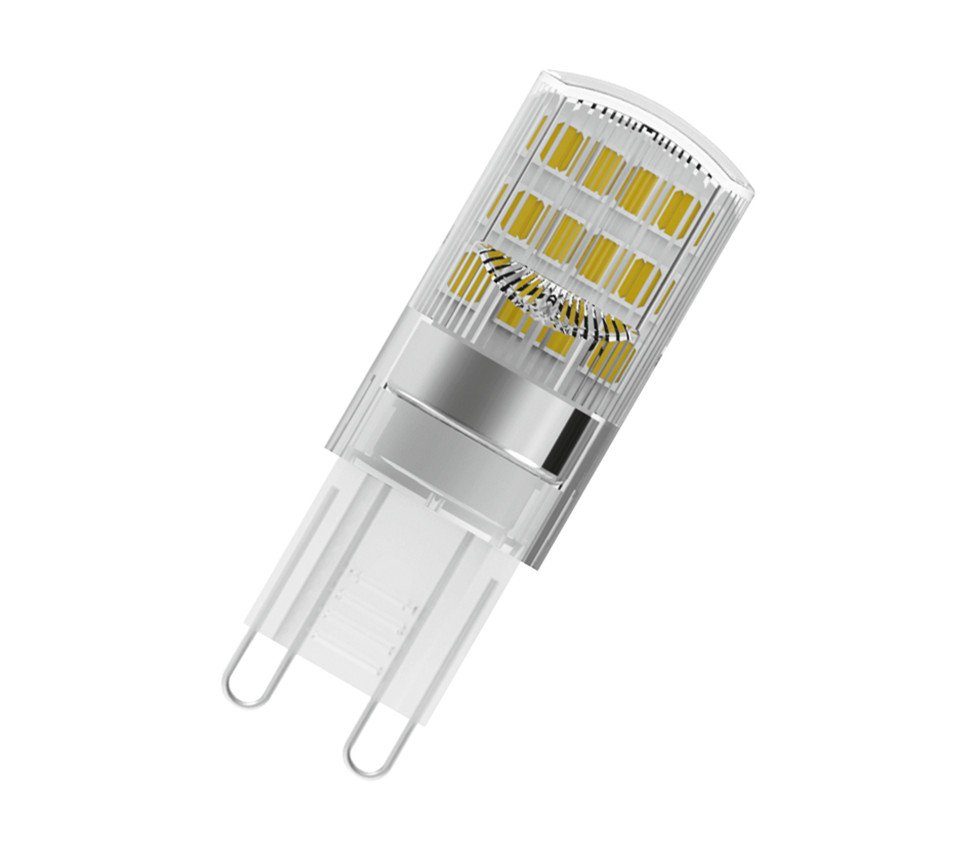 Osram LED-Leuchtmittel Osram LED Stiftsockellampe Pin G9 1,9W 2er-Pack, Nicht dimmbar