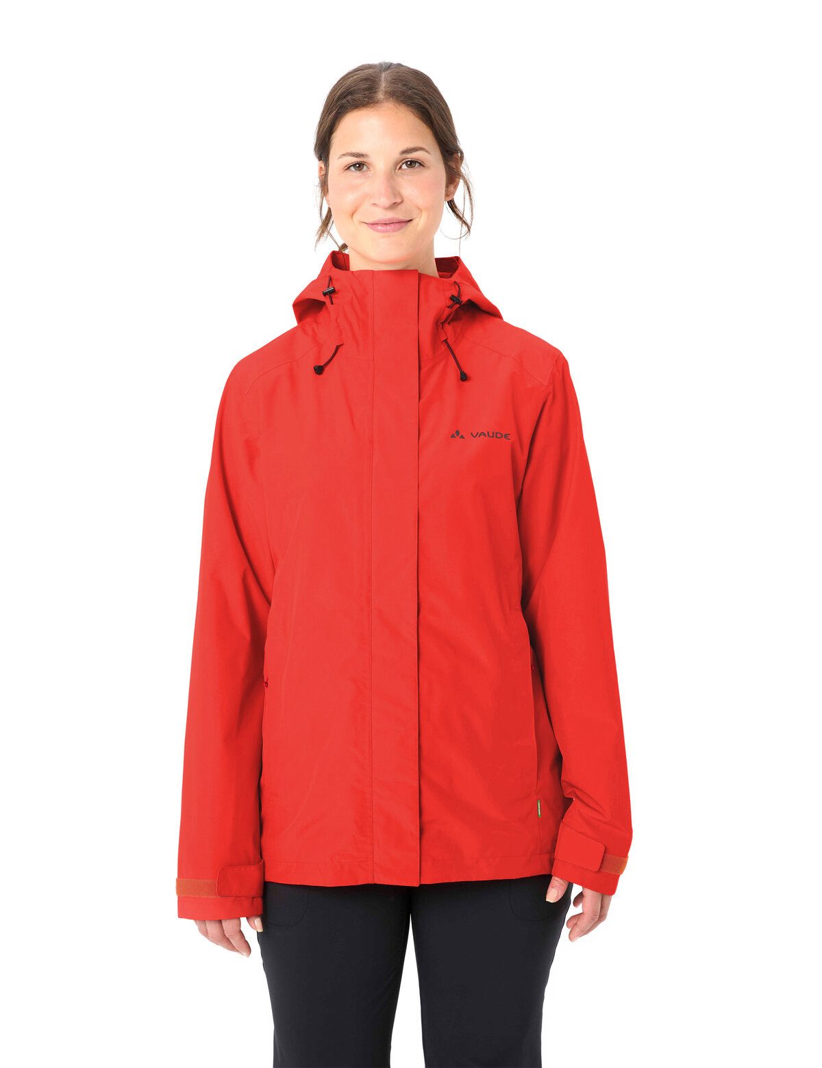 VAUDE Regenjacke WOMEN'S STRATHCONA JACKET für Sport- und Outdoor, atmungsaktiv, wasserdicht, winddicht
