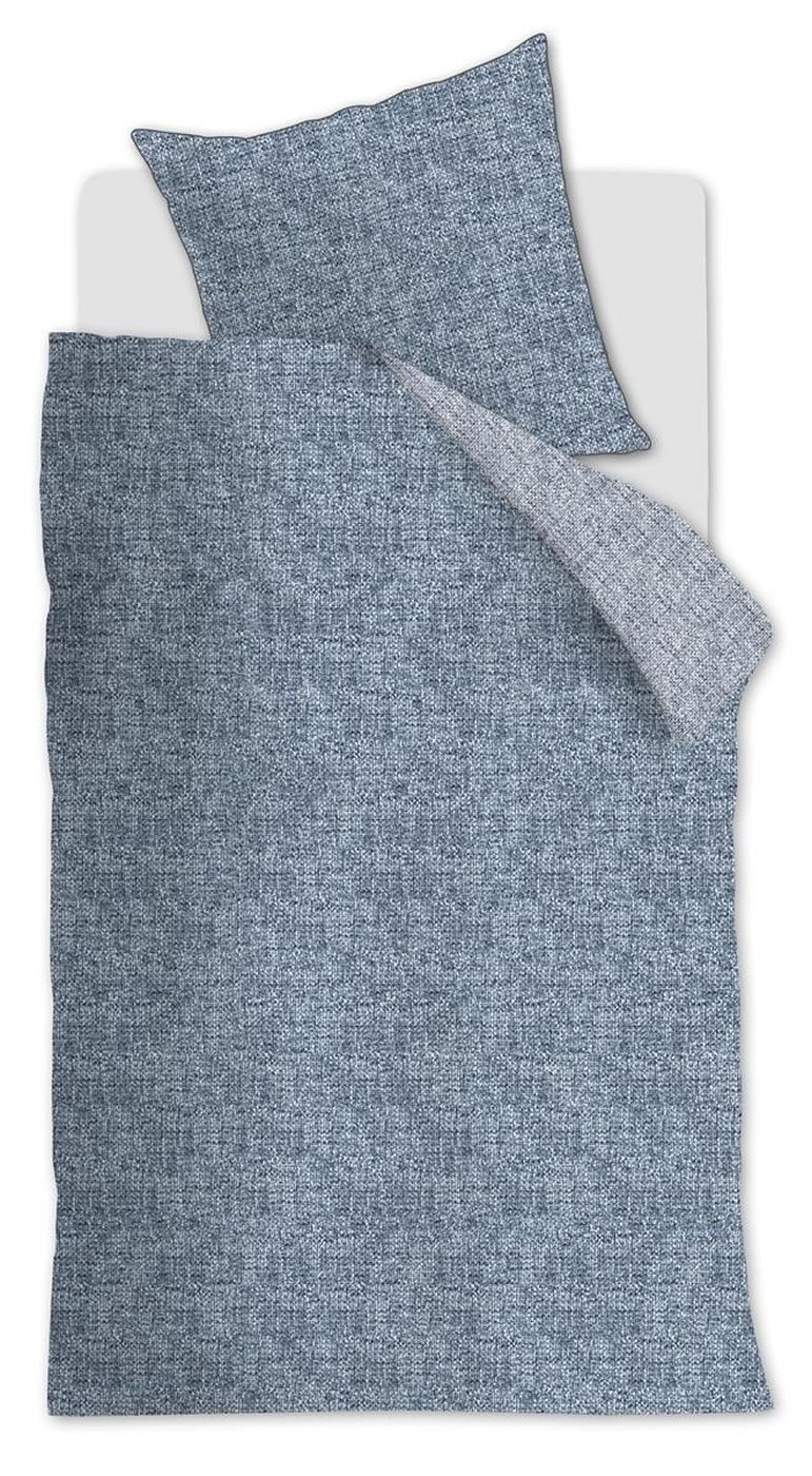 Rivièra Maison Kissenhülle Hamilton Blue 80X80 Blau Renforcé 80 x 80 cm 1 Kissenbezug, (1 Stück), Kissenbezug für Dekokissen Zierkissen Kissenhülle