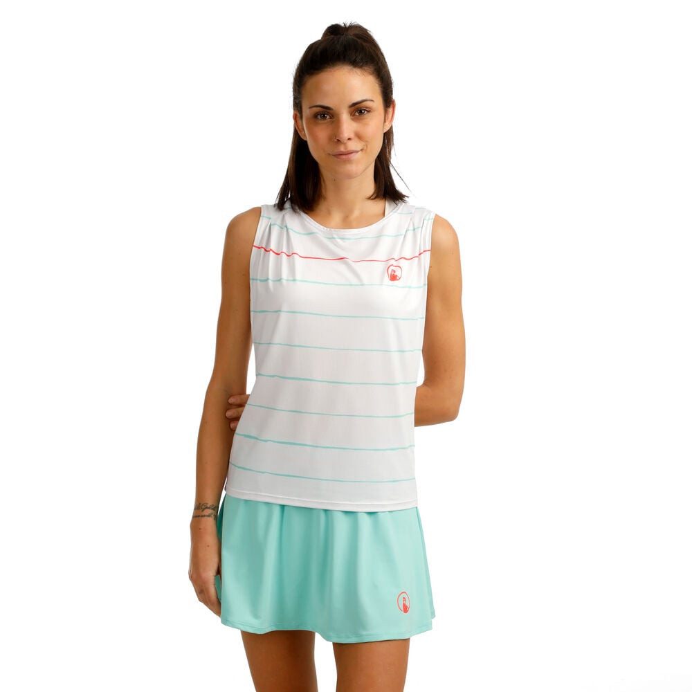 Quiet Please Tanktop Poach & Stripe