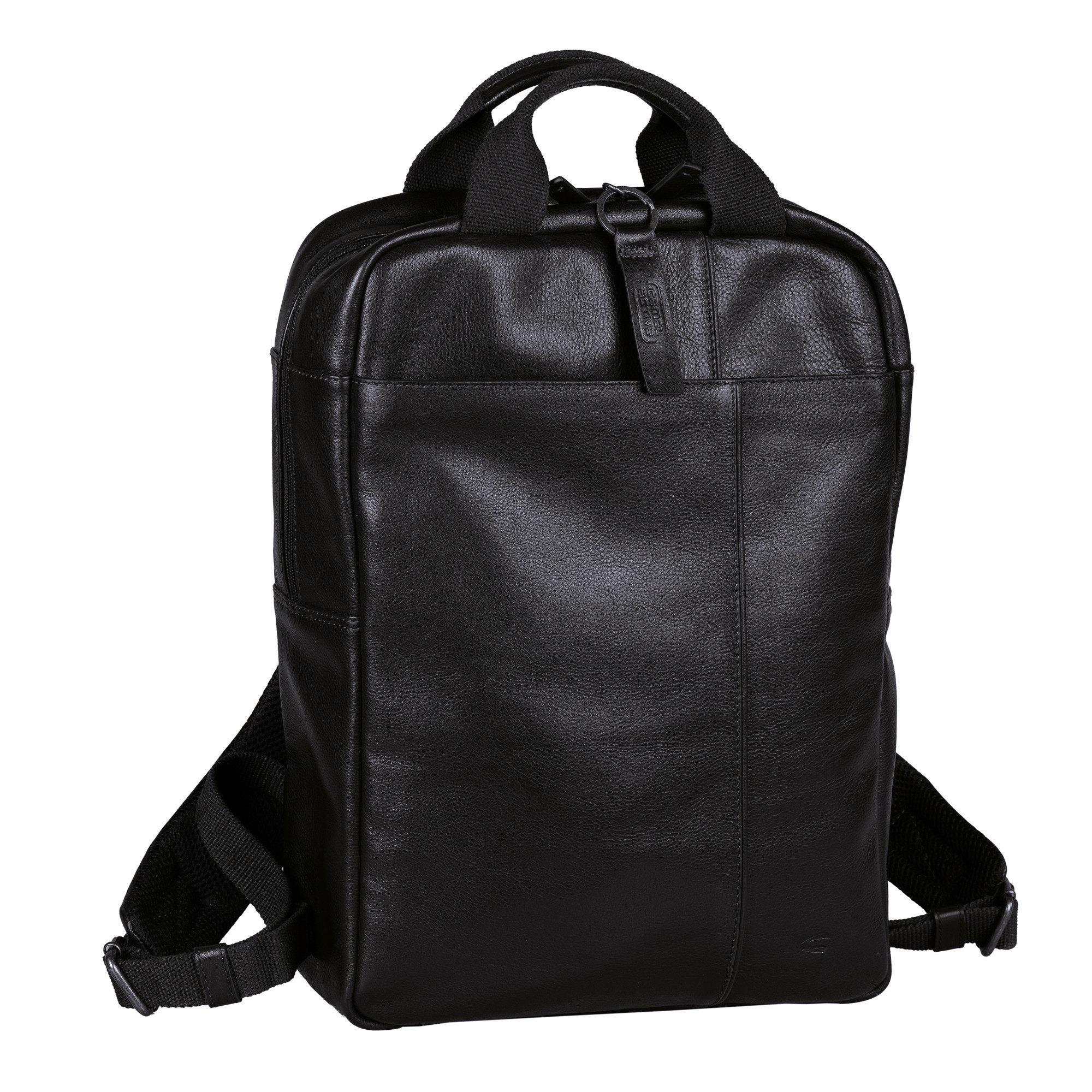 camel active Rucksack Pine, aus pflanzlich gegerbtem Rindsleder im kernigen Look mit RFID-Schutz