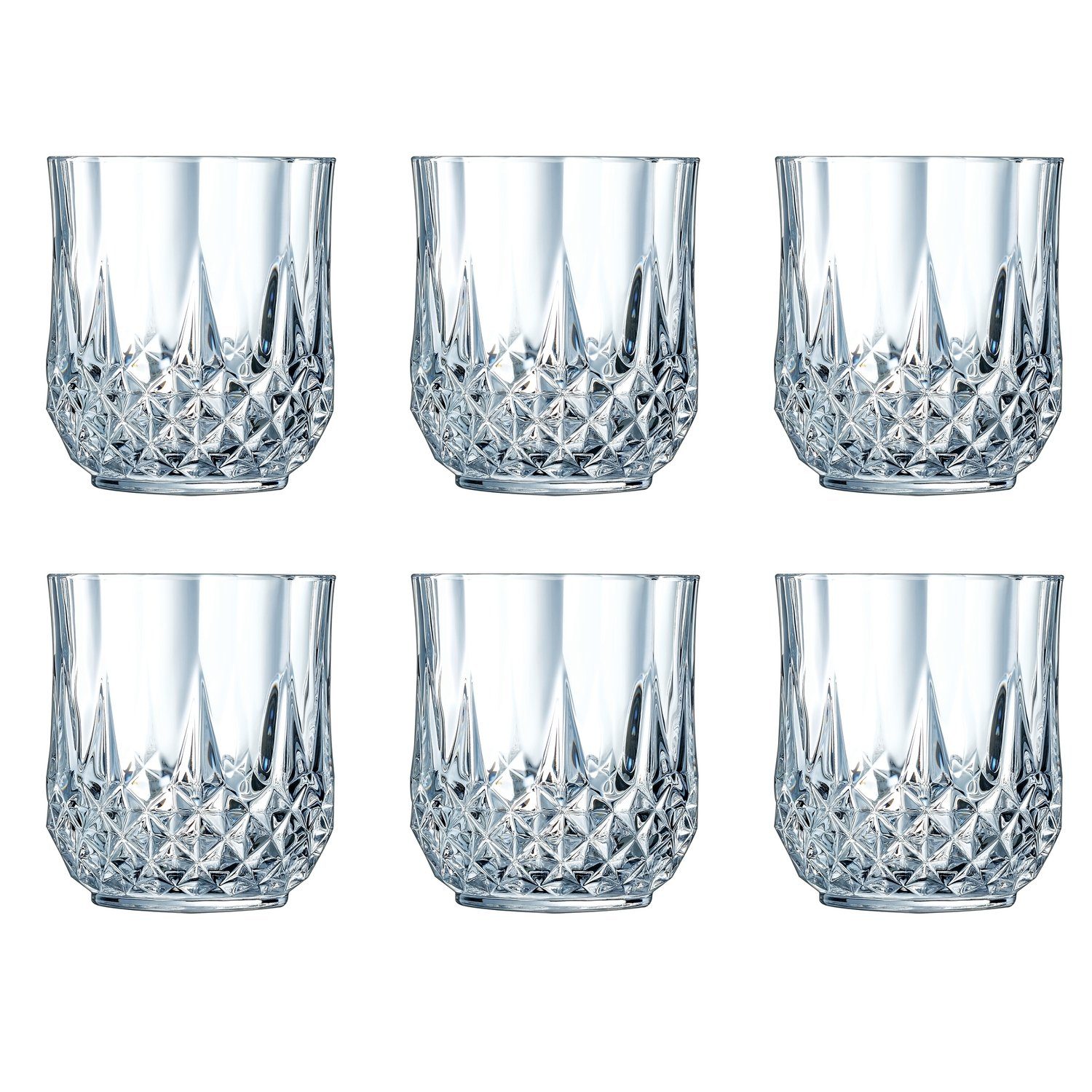 CRISTAL D´ARQUES Tasse Whiskeyglas/becher Longchamp ECLAT 320 ml, Glas