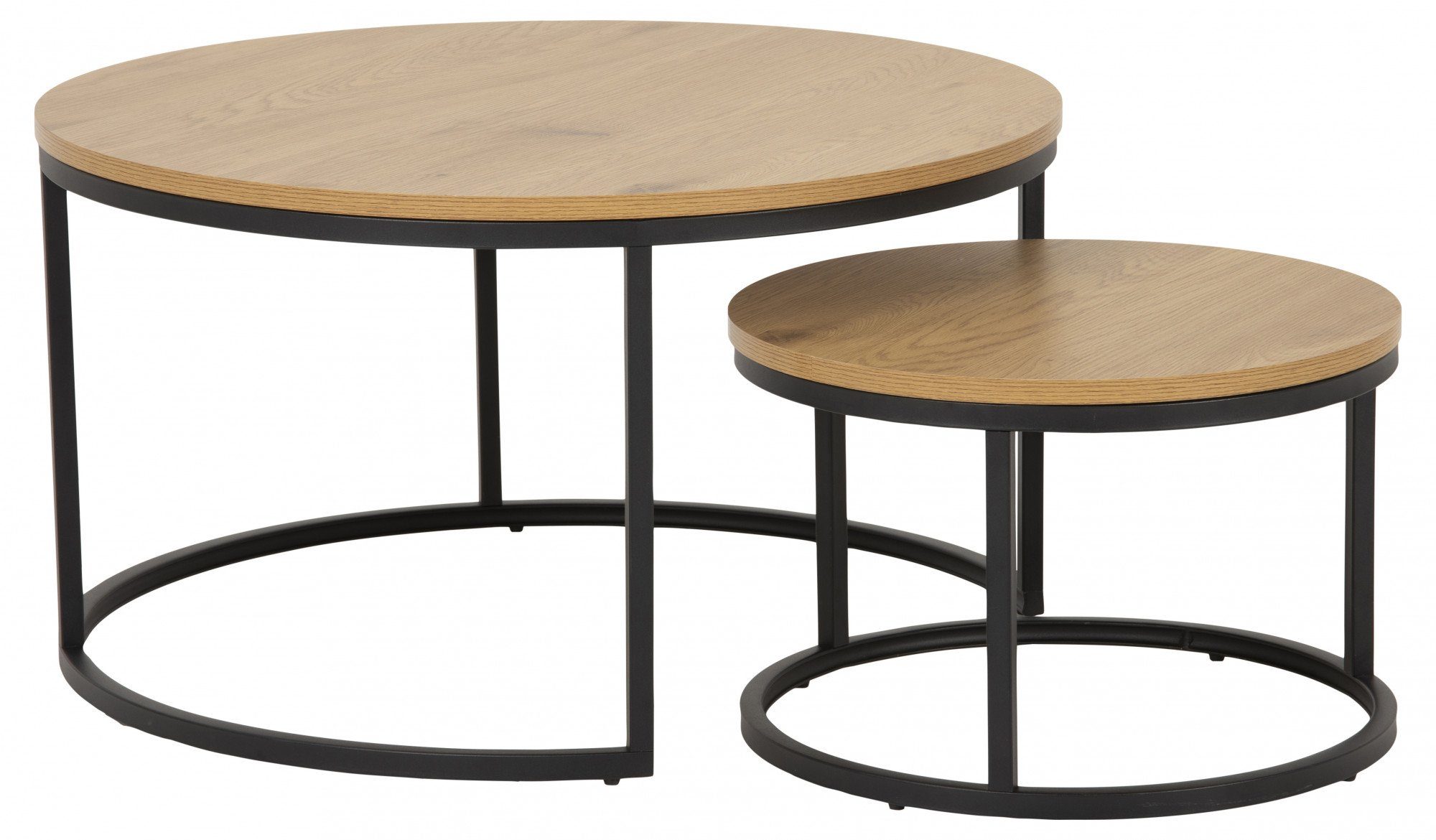 ACTONA GROUP Couchtisch Spiro, TOPSELLER! (2-St., Couchtisch, Beistelltisch, OTTOs Choice), Couchtischsatz, Beistelltisch, Satz aus 2 Stück, rund