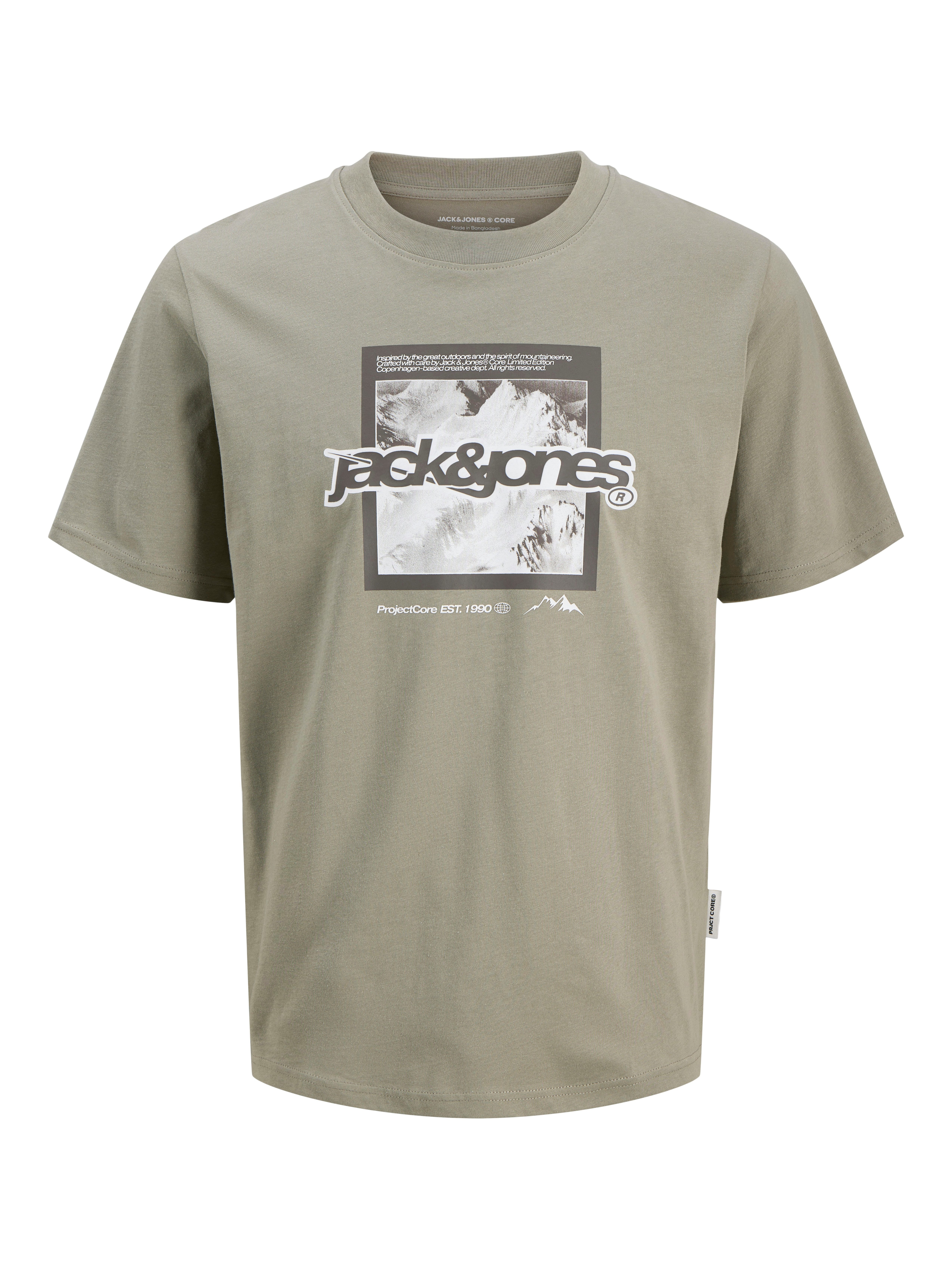 Jack & Jones T-Shirt JCOFLARE BRAINDING TEE SS CREW NECK günstig online kaufen