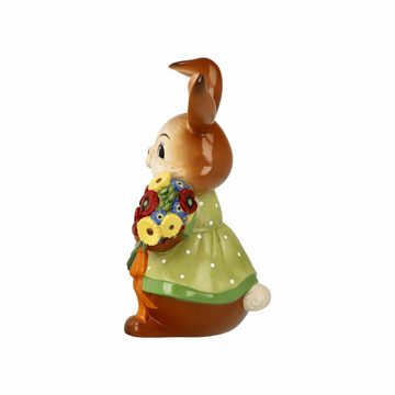 Goebel Osterfigur Hasenmädchen - Ein Blumengruß