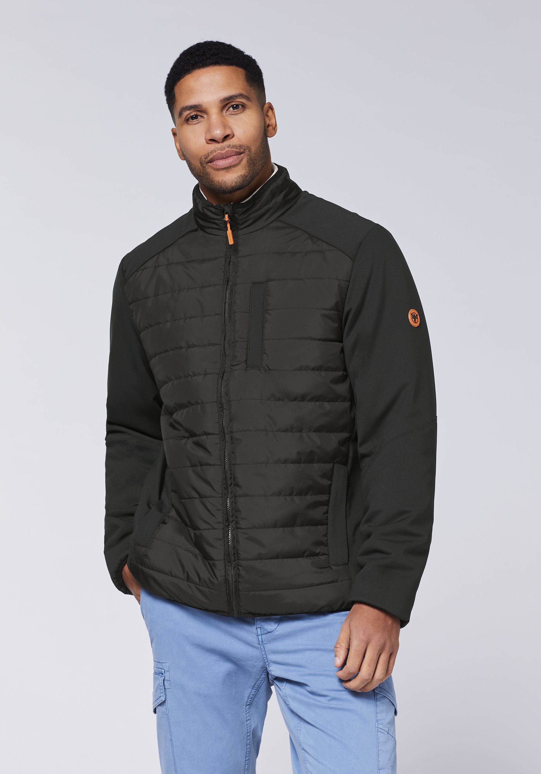 Chiemsee Softshelljacke Jacke im gesteppten Puffer-Design 1