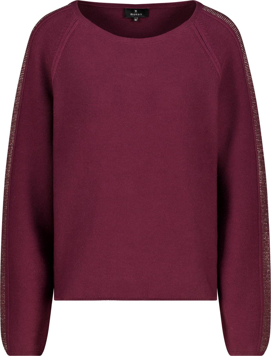 Monari Rundhalspullover 809983 rosa